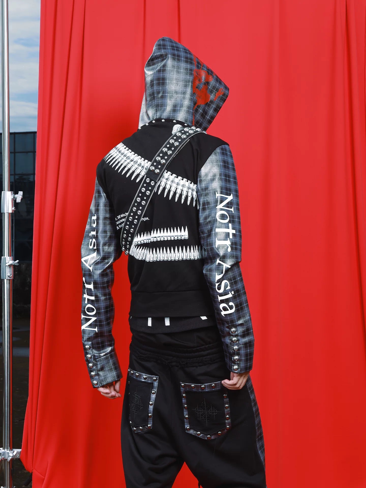DETWONLINE™"PUNK"Zip Hooded Jacket