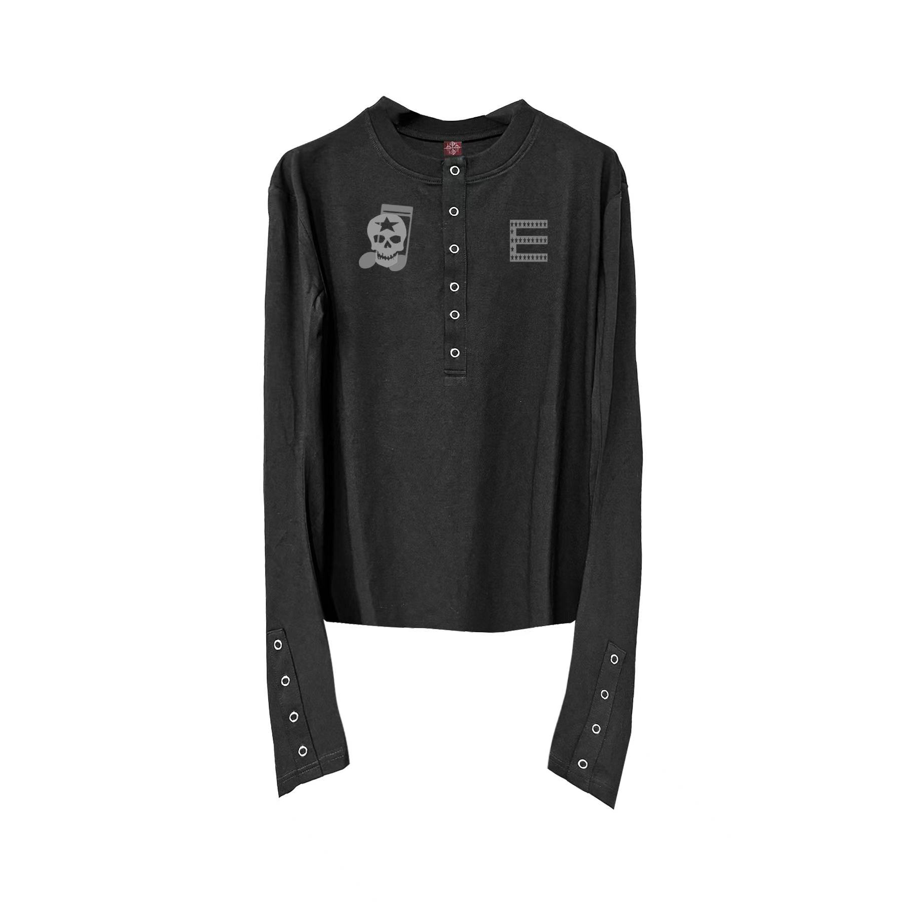 Skull Henry  Long Sleeve Top