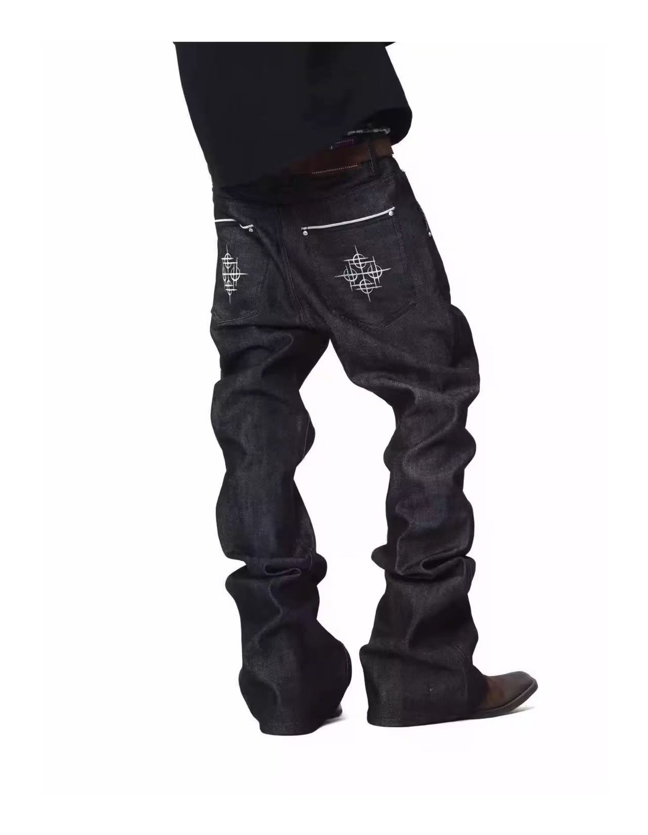 DETWONLINE™Red eared denim jeans