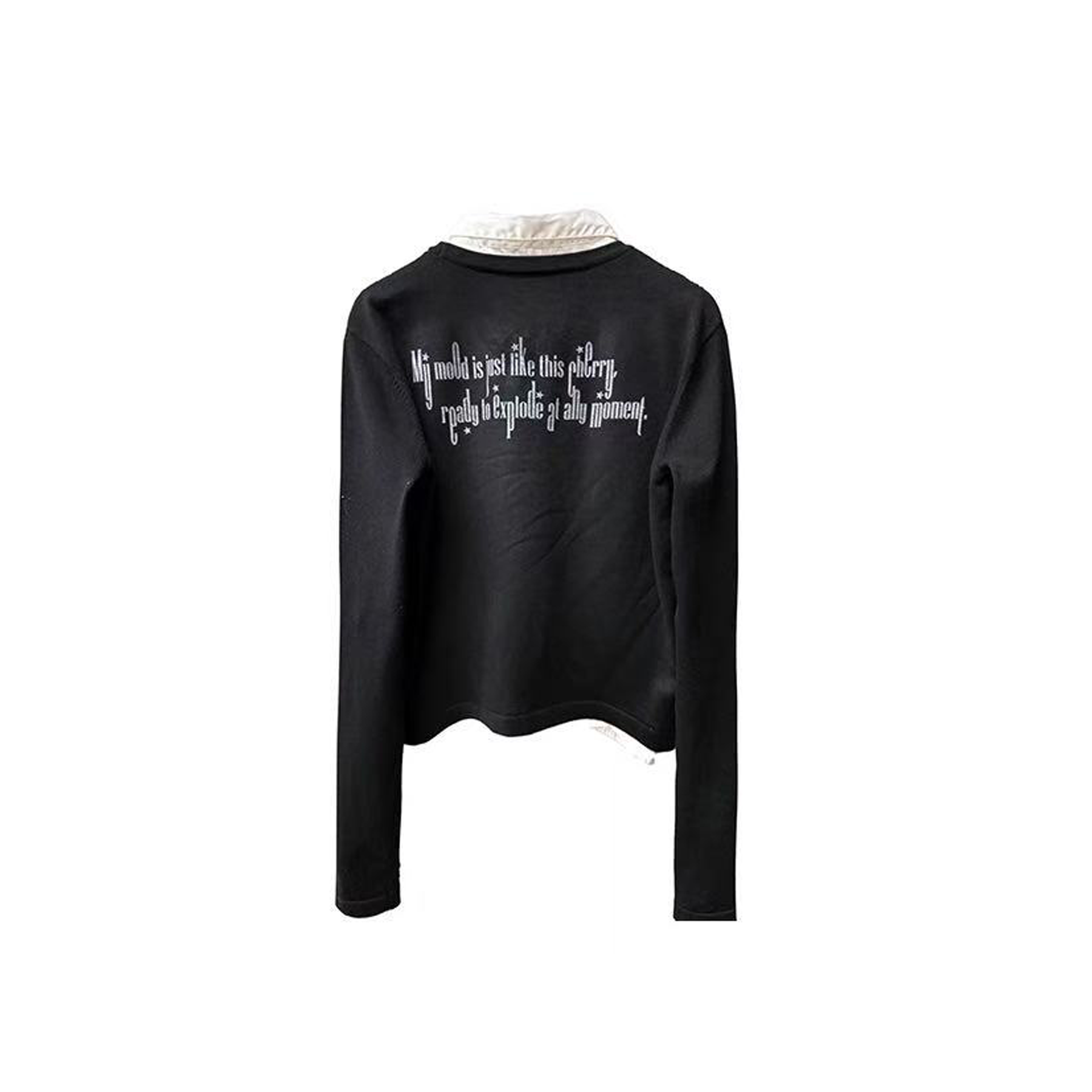 DETWONLINE™Two-piece look polo sweater