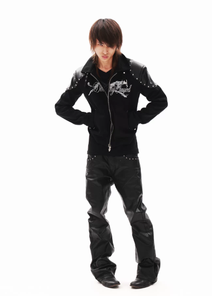 DETWONLINE™"Black Panther"Zip‑Up Jacket