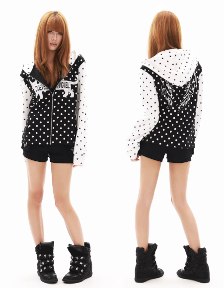 DETWONLINE™"Sausage‑Cat"Long‑Sleeve Hooded Jacket