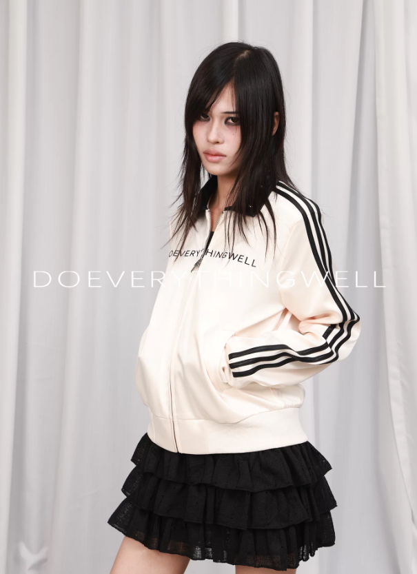 DETWONLINE™Satin Zip Jacket