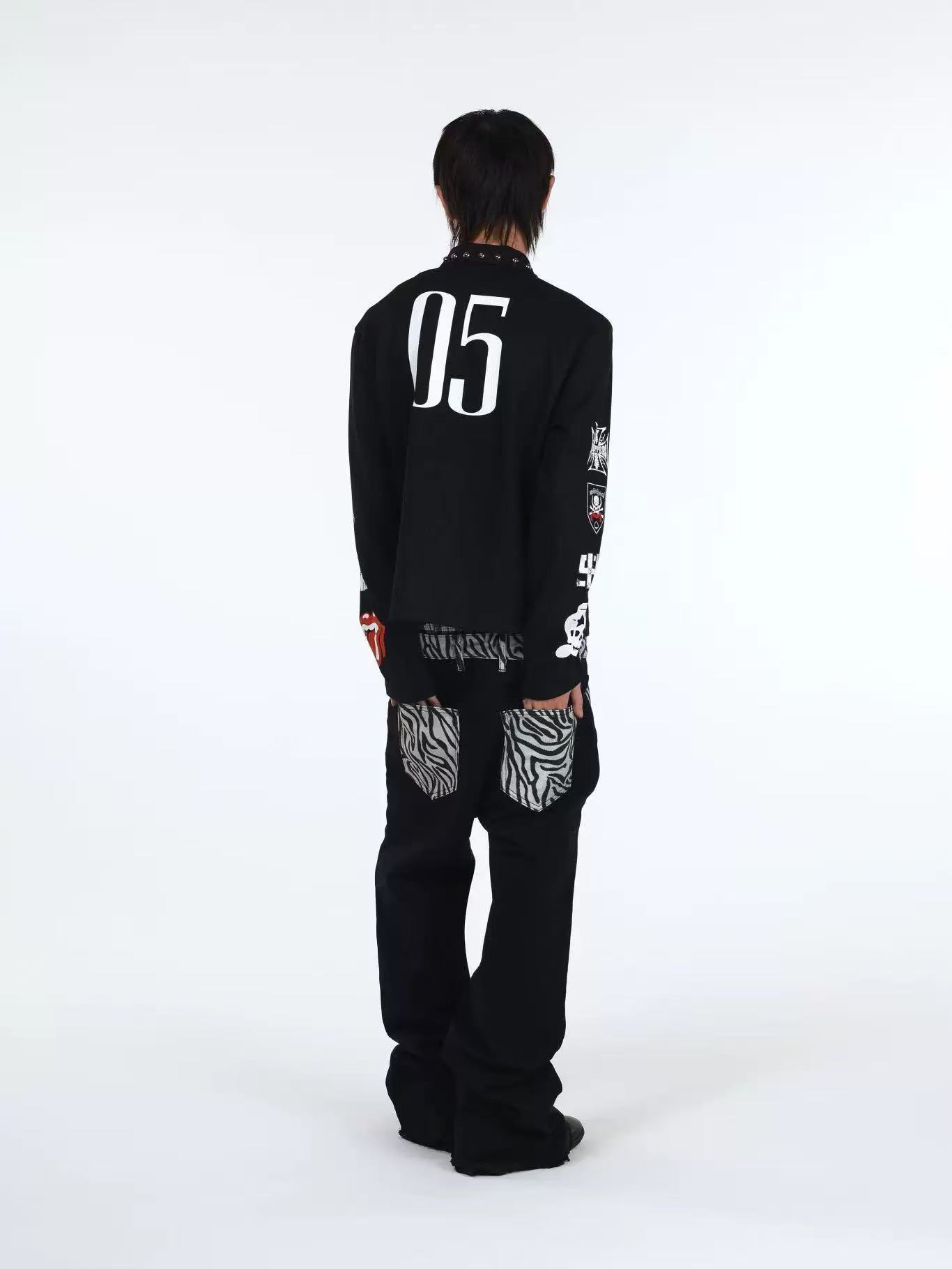 DETWONLINE™Zebra print jeans