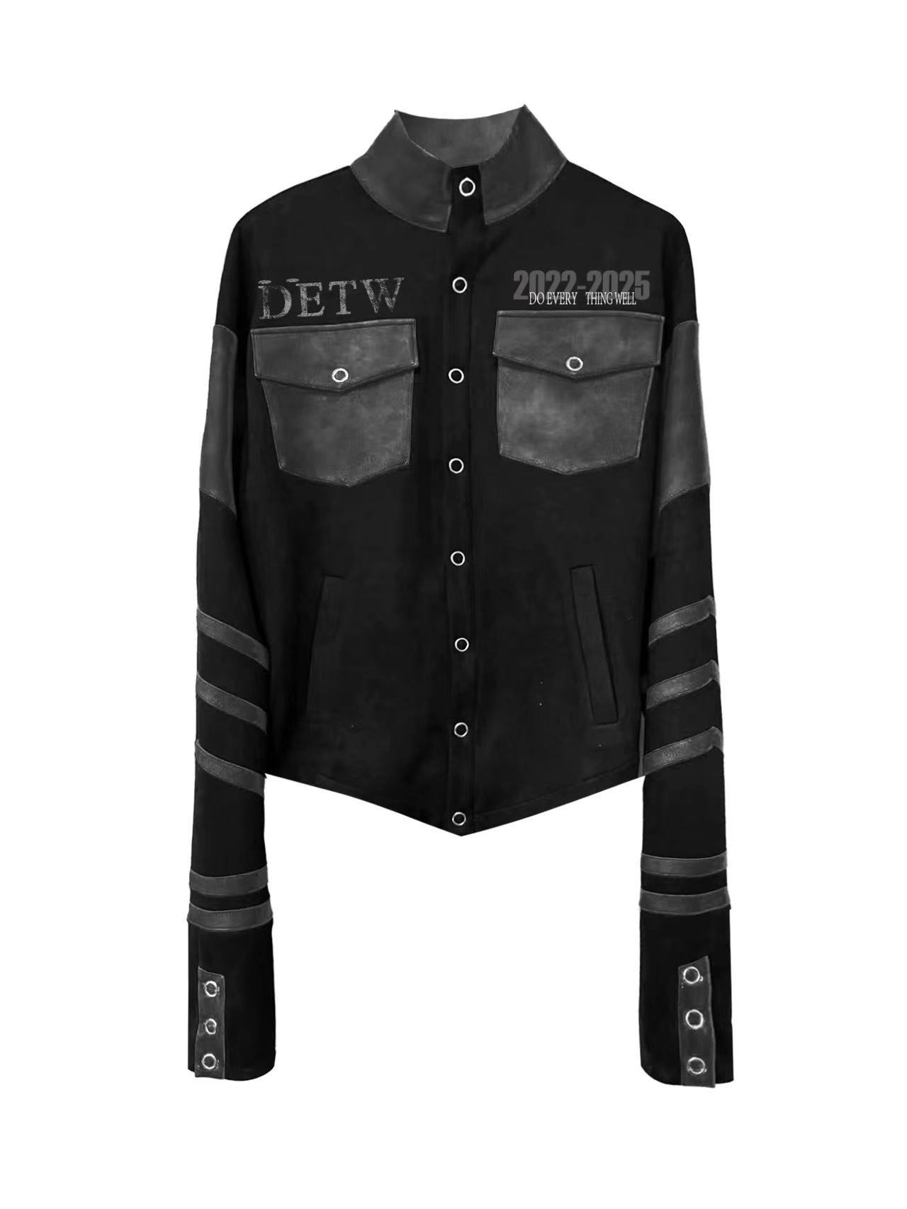 DETWONLINE Dark Suede Jacket