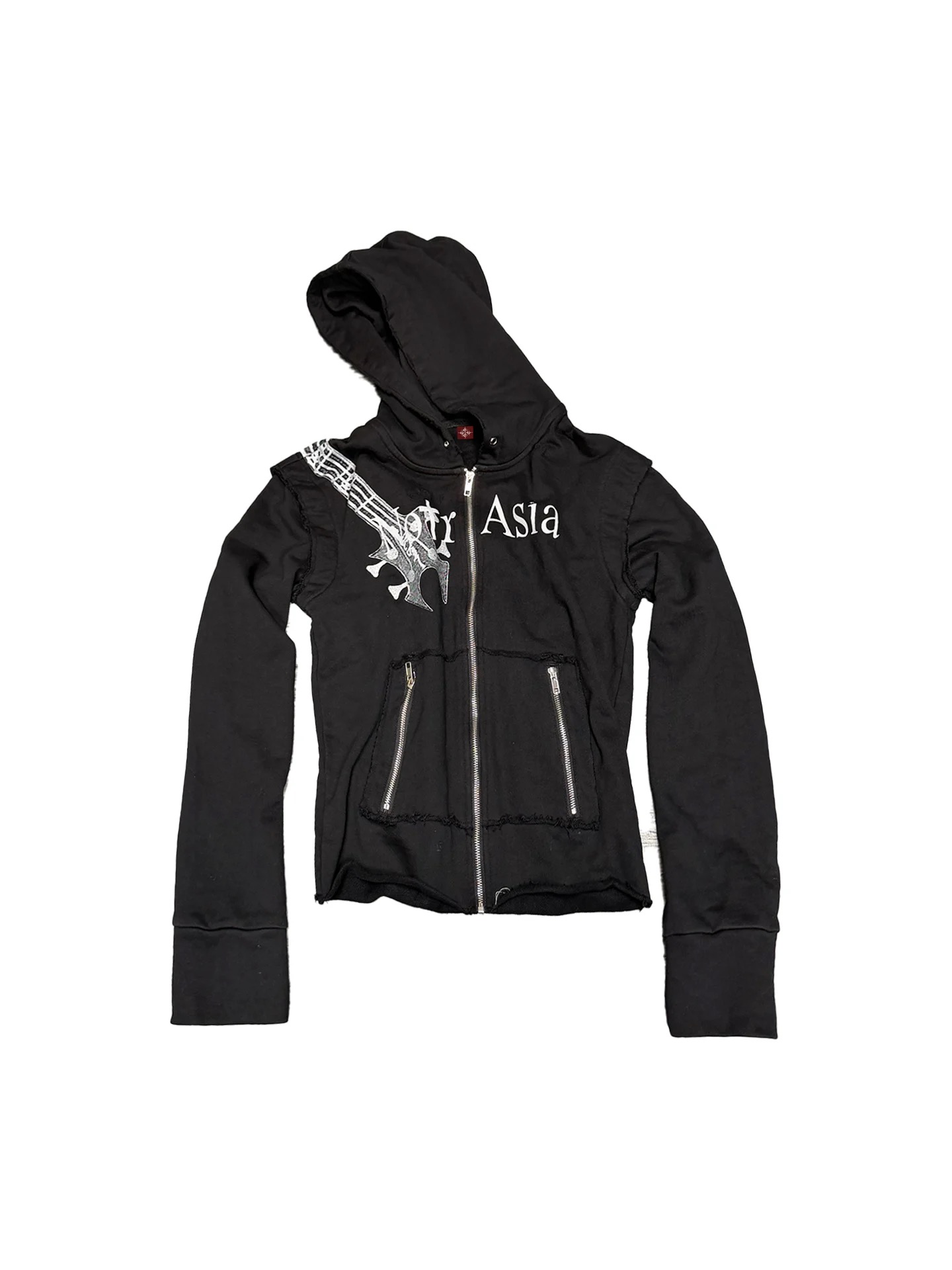 DETWONLINE™"Guitar"Zip‑Up Hooded Jacket Unisex