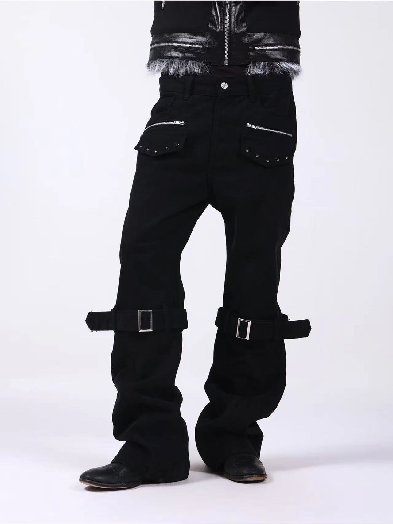 DETWONLINE™Belted jeans