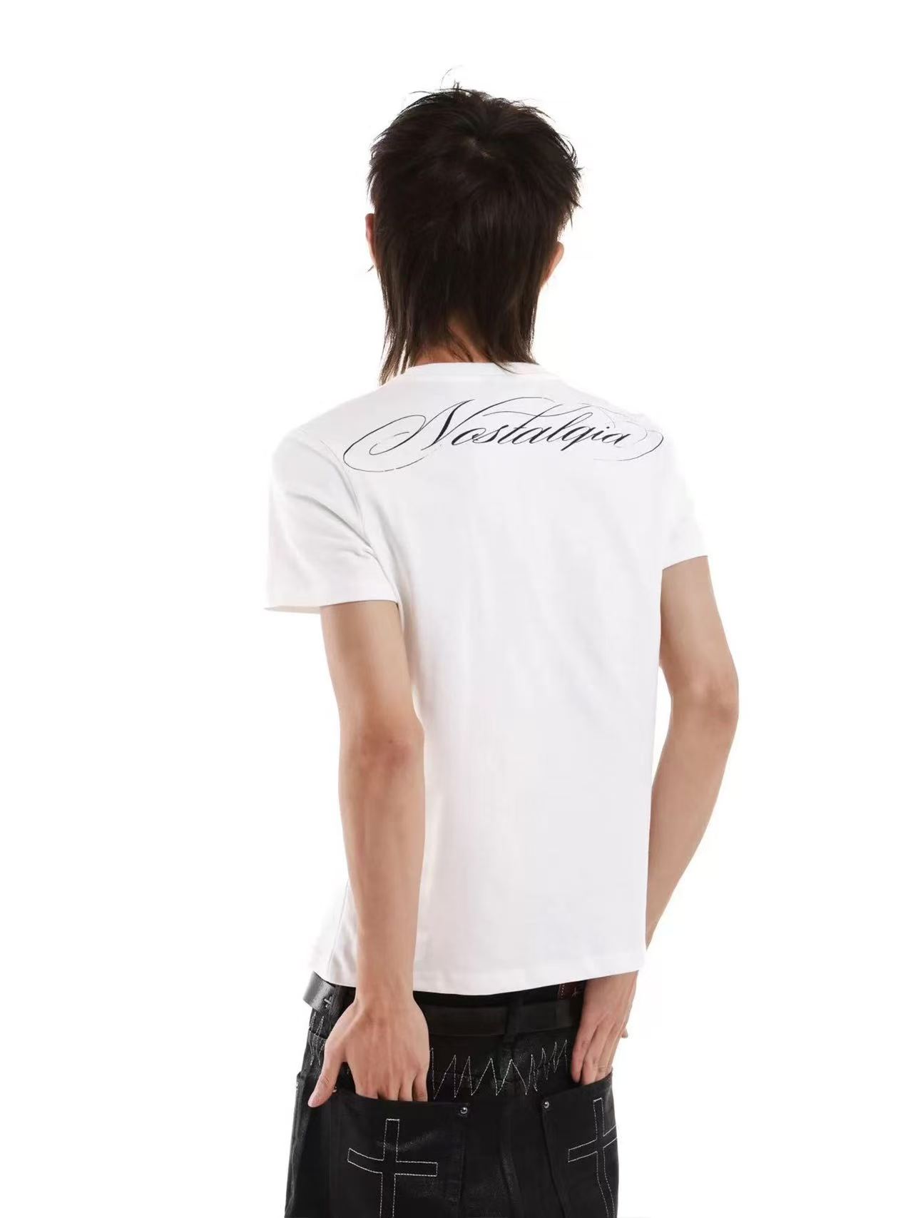 DETWONLINE™Glitter Union Jack Fitted Short Sleeve T-Shirt