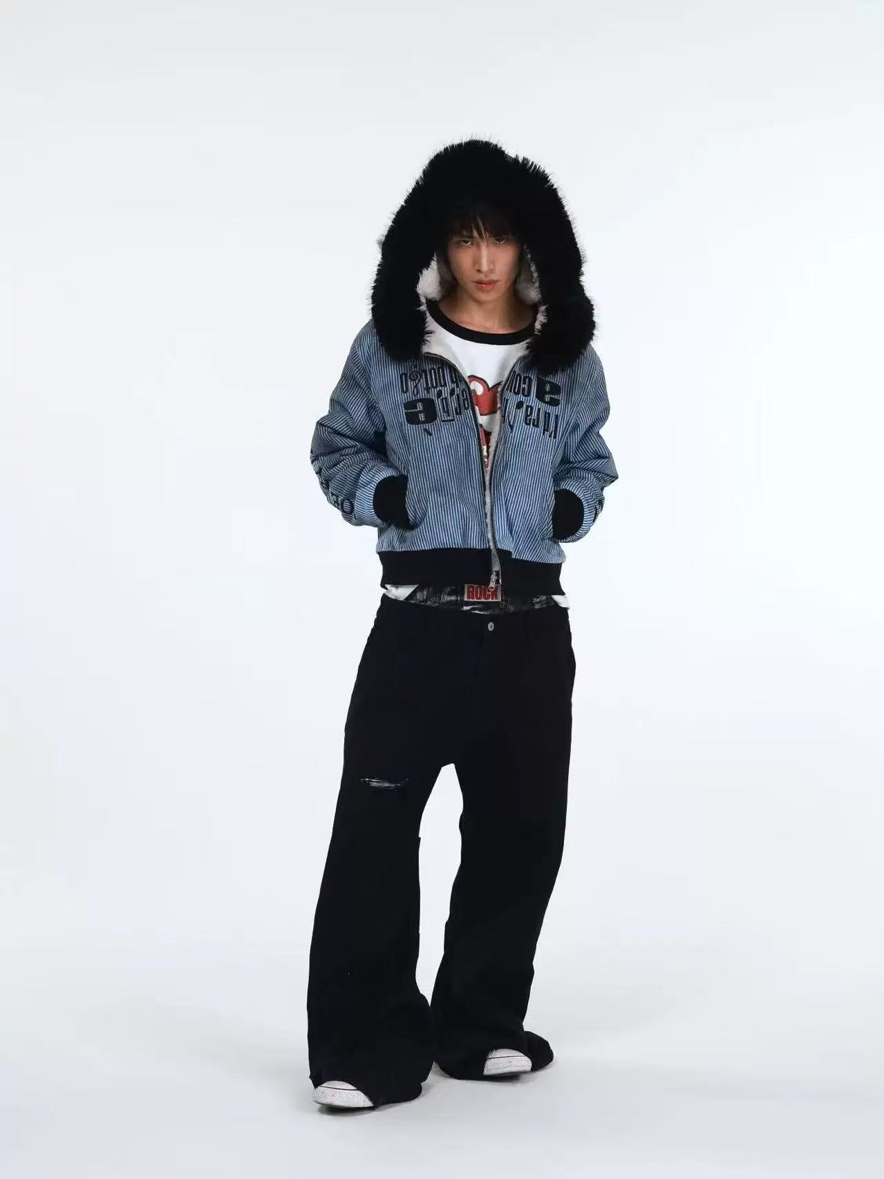 DETWONLINE™Winter striped coat