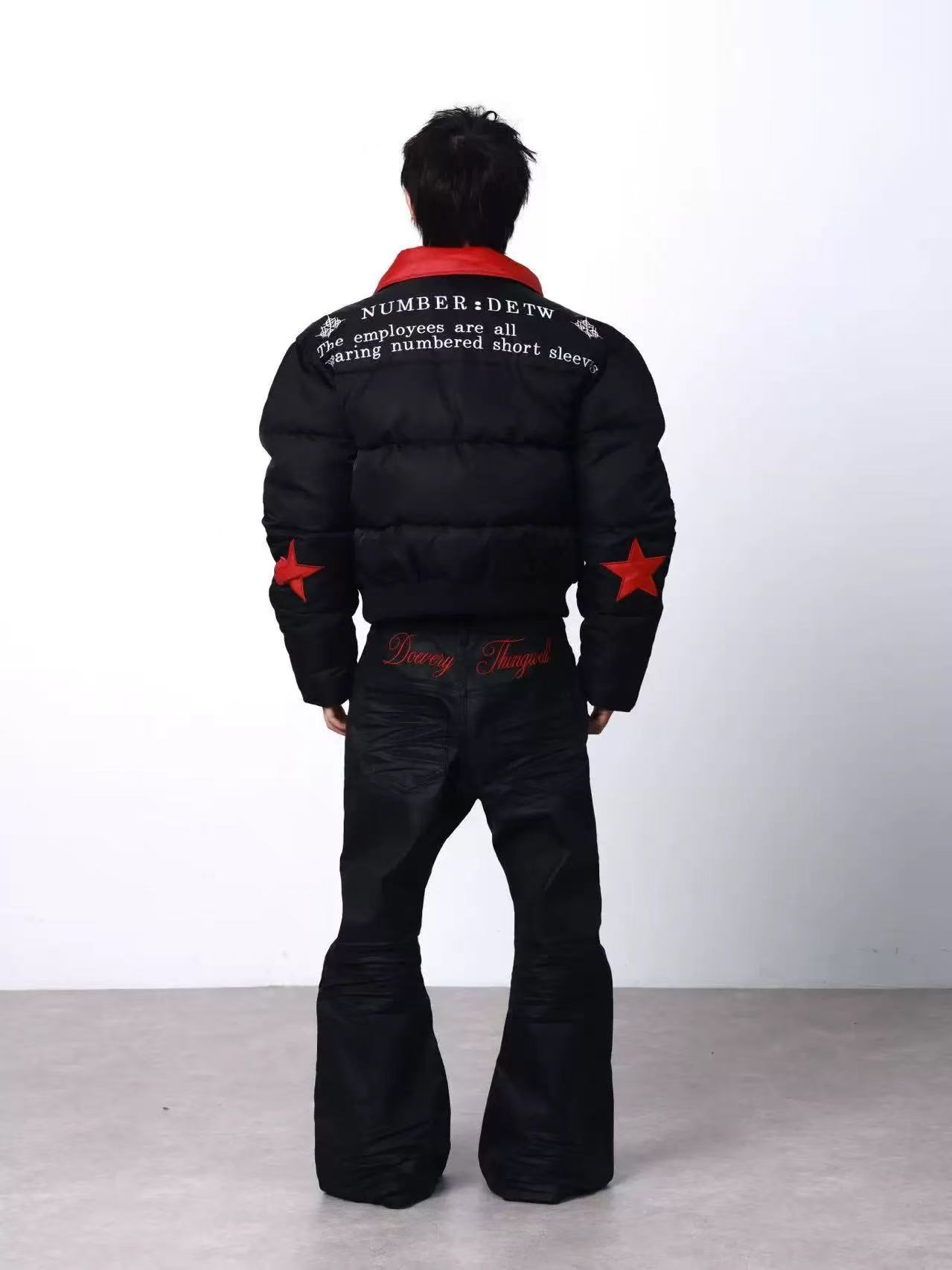 DETWONLINE™Waxed-coated jeans