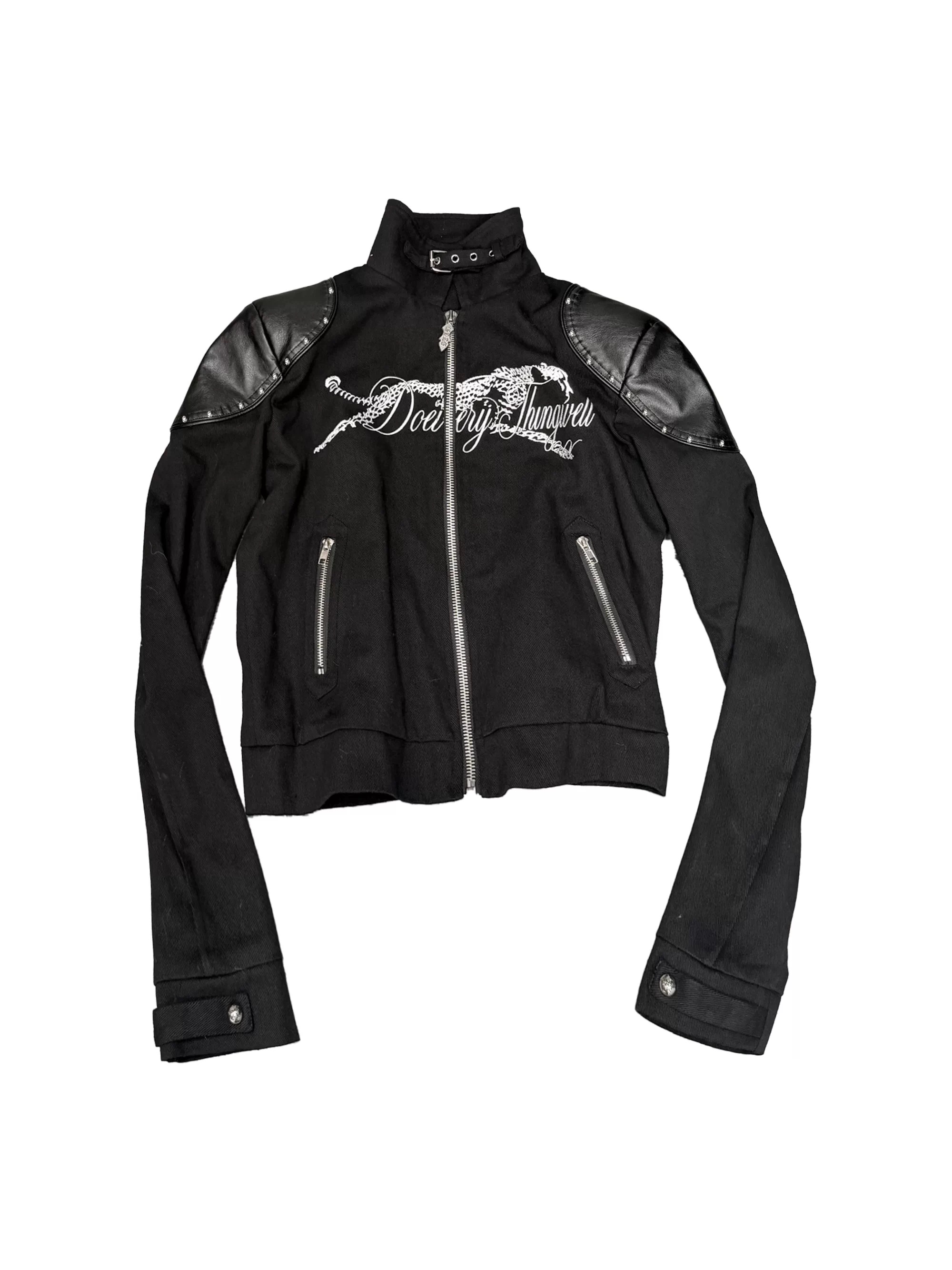DETWONLINE™"Black Panther"Zip‑Up Jacket