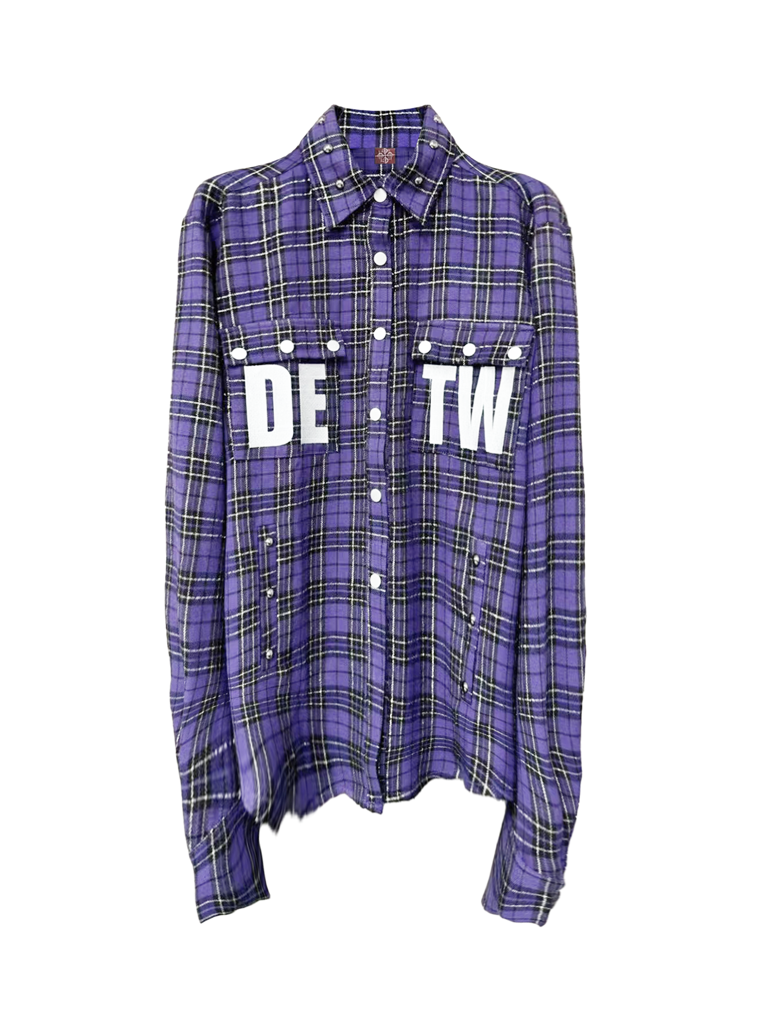 Purple Plaid Shirt