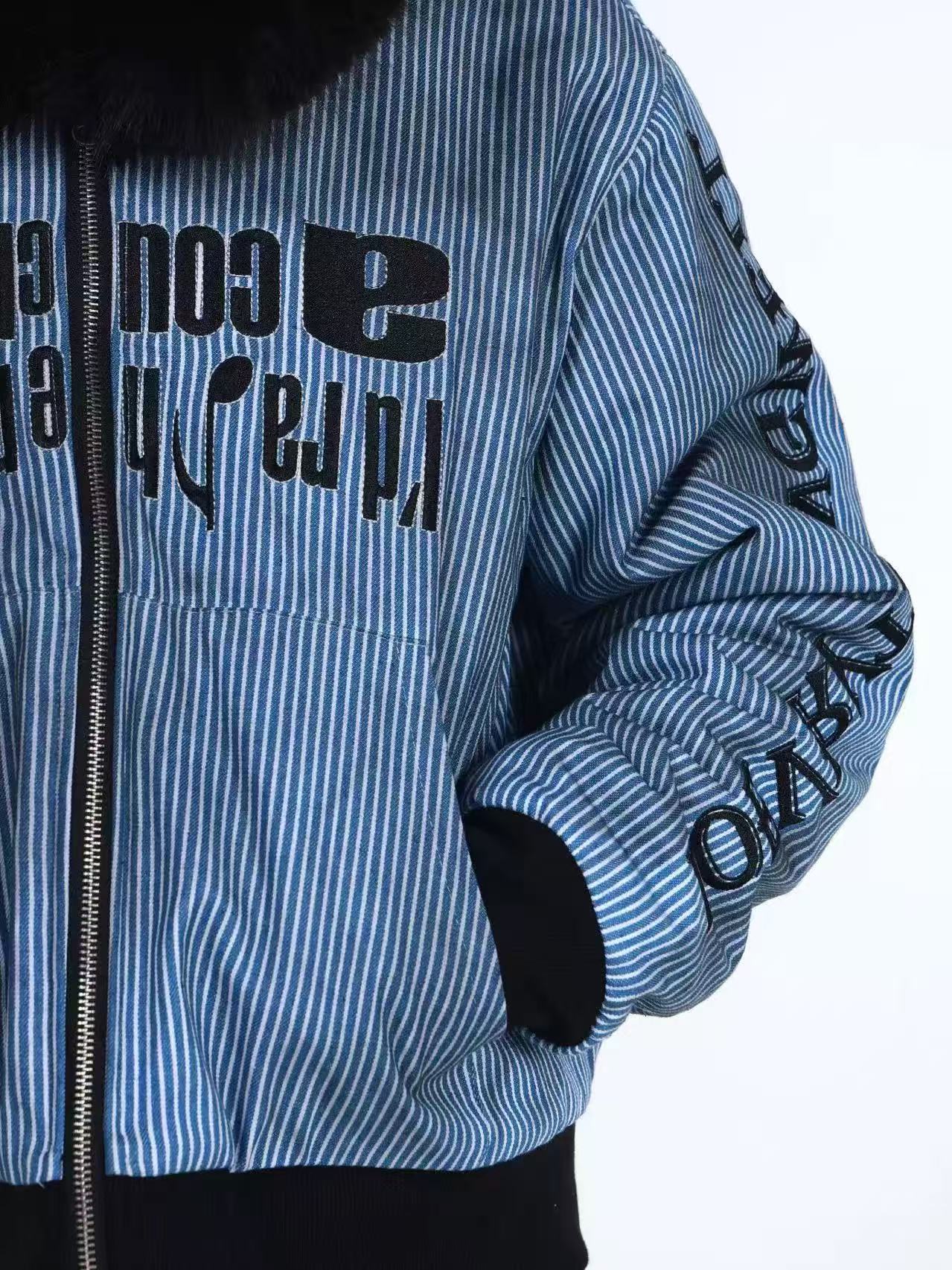 DETWONLINE™Winter striped coat