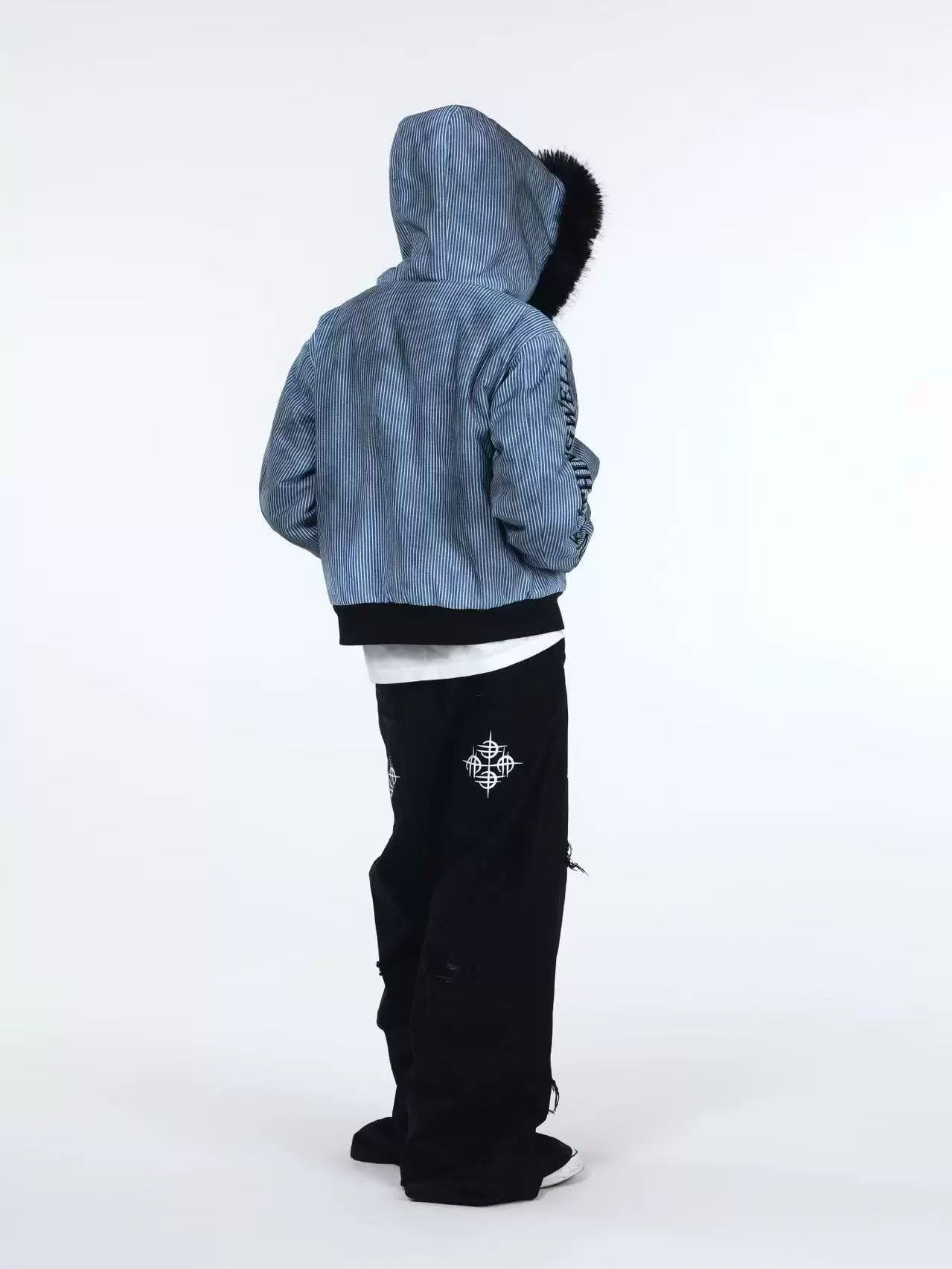 DETWONLINE™Winter striped coat