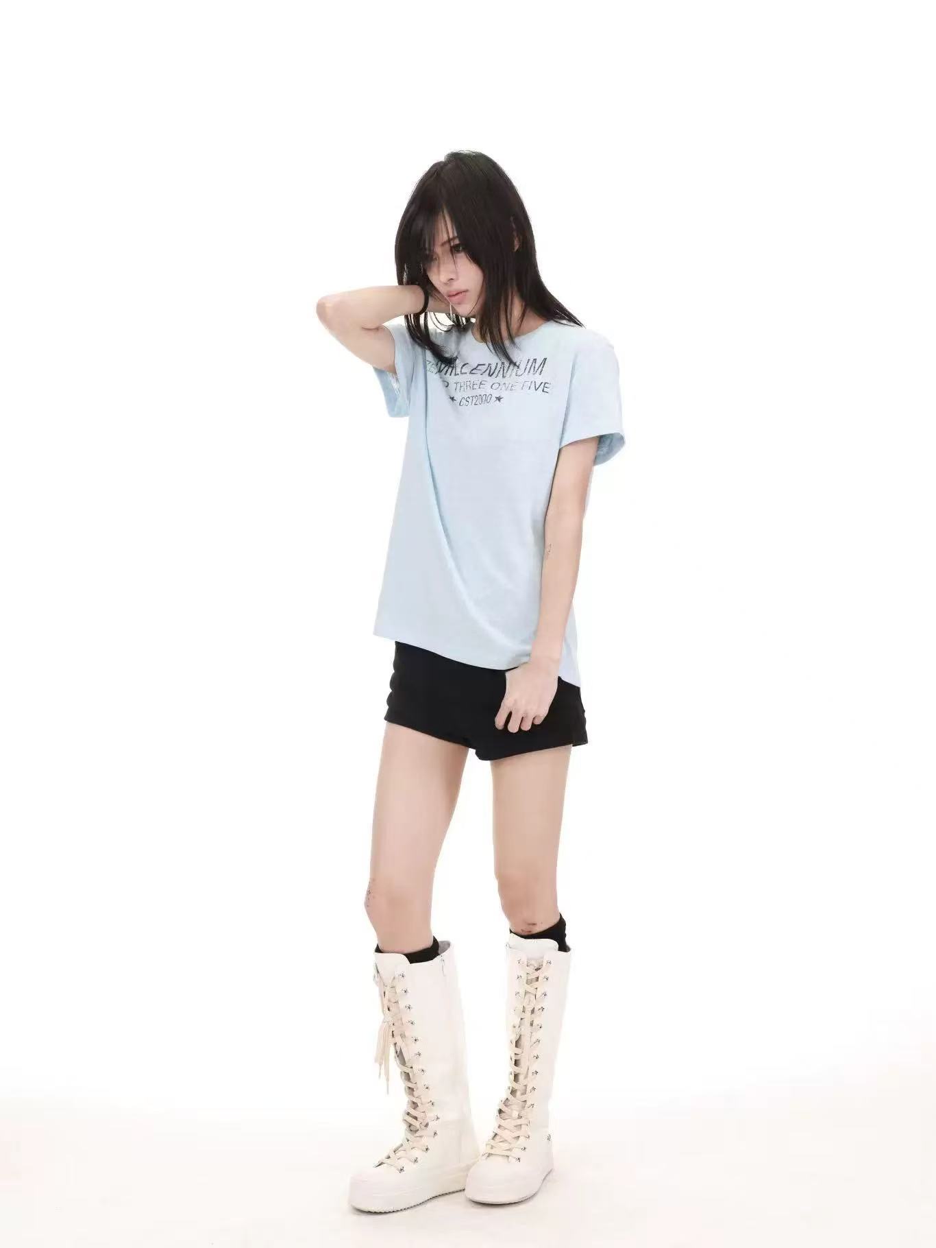 DETWONLINE™Y2K Millennium "CST2000" Slogan Graphic Tee