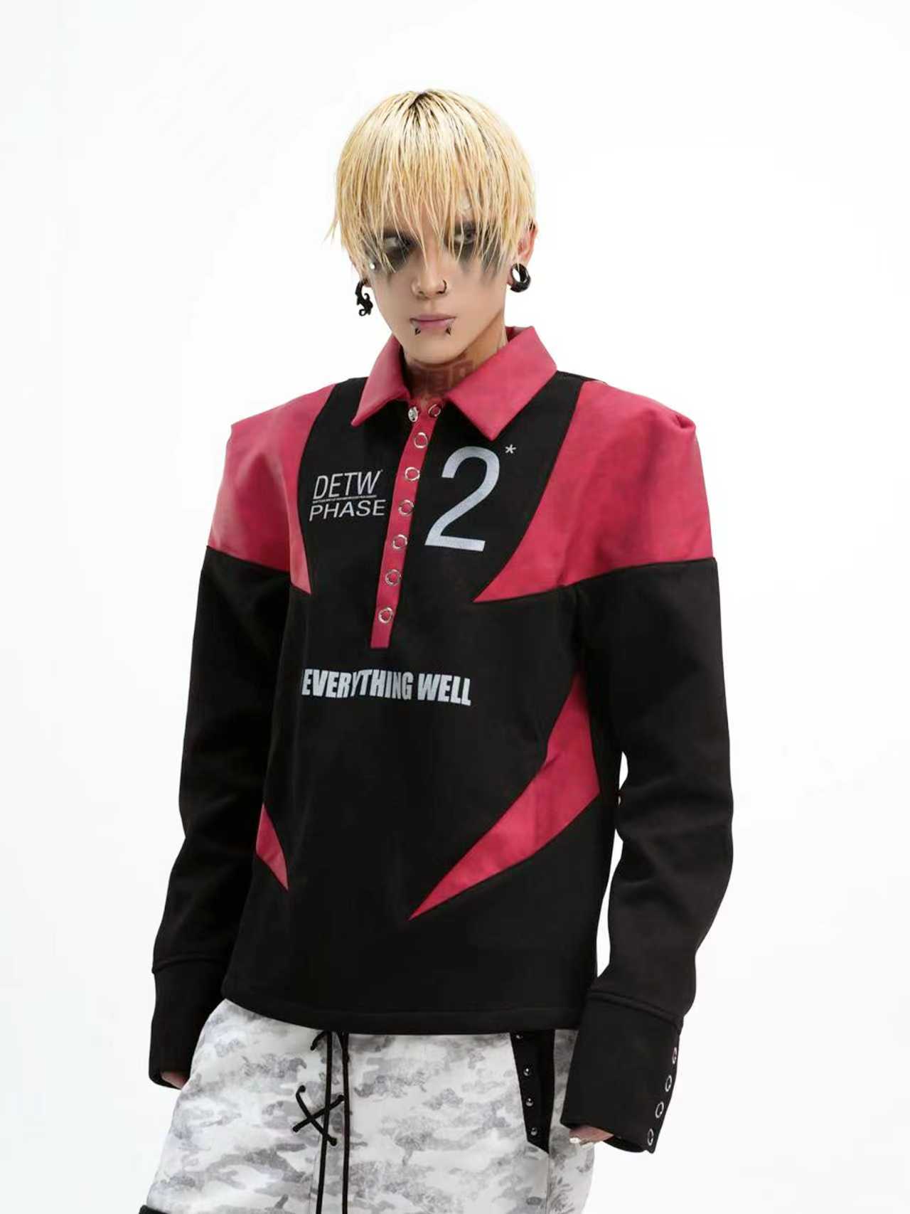 DETWONLINE ™Color-Block Polo Shirt