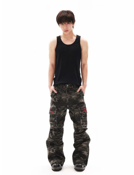 DETWONLINE™"Wasteland" 14‑oz Street‑Utility Jeans