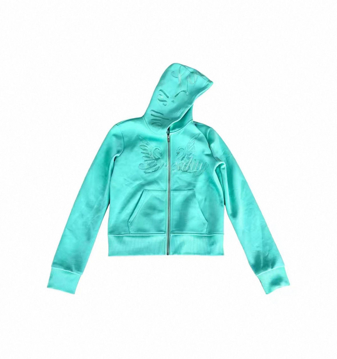 DETWONLINE™"Swan"Slim Fit Casual Hoodie Jacket