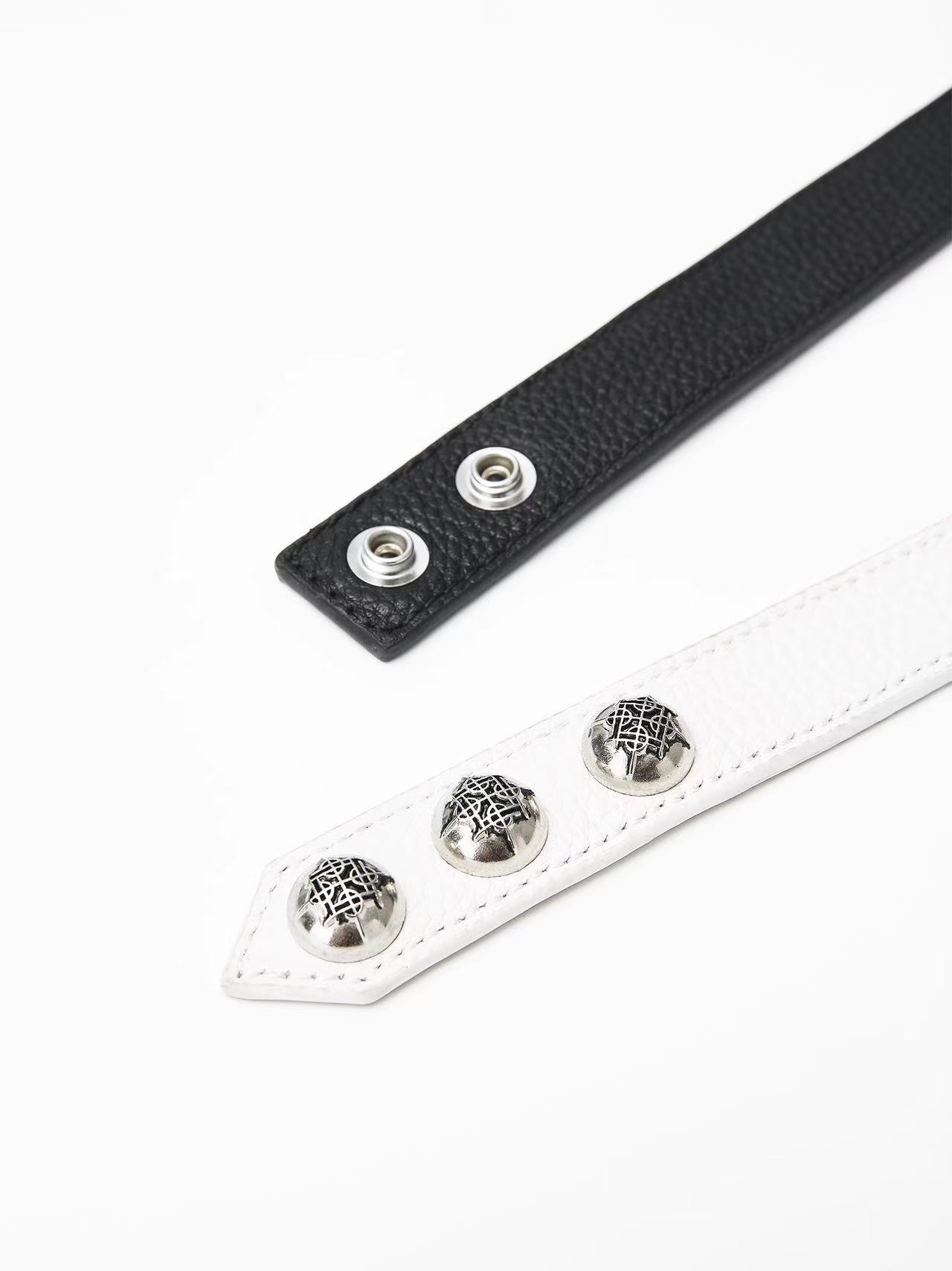 DETWONLINE™Leather custom wristband