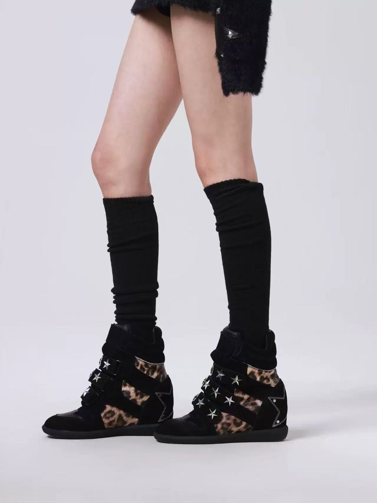 DETWONLINE™Leopard print sneakers