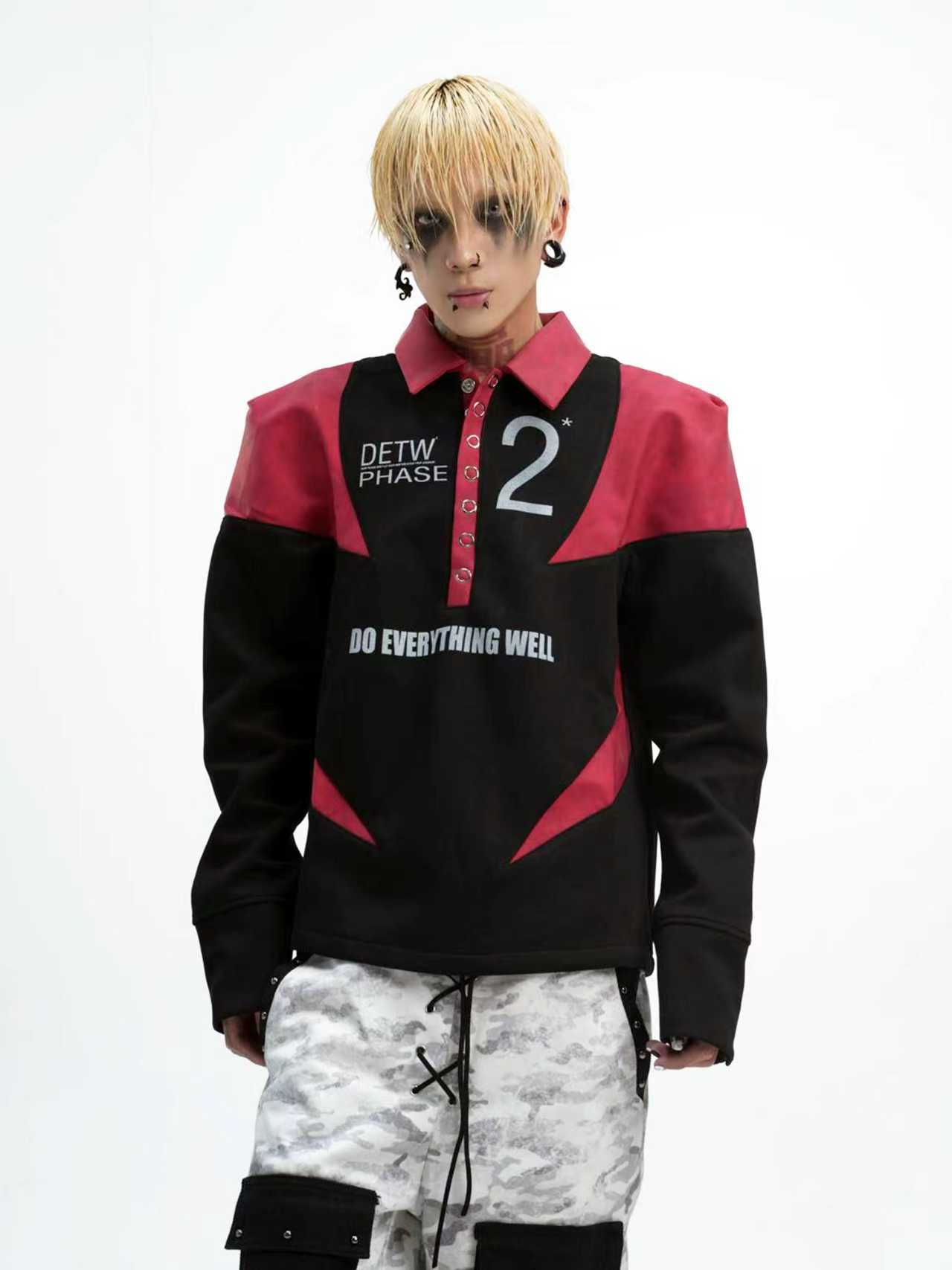 DETWONLINE ™Color-Block Polo Shirt