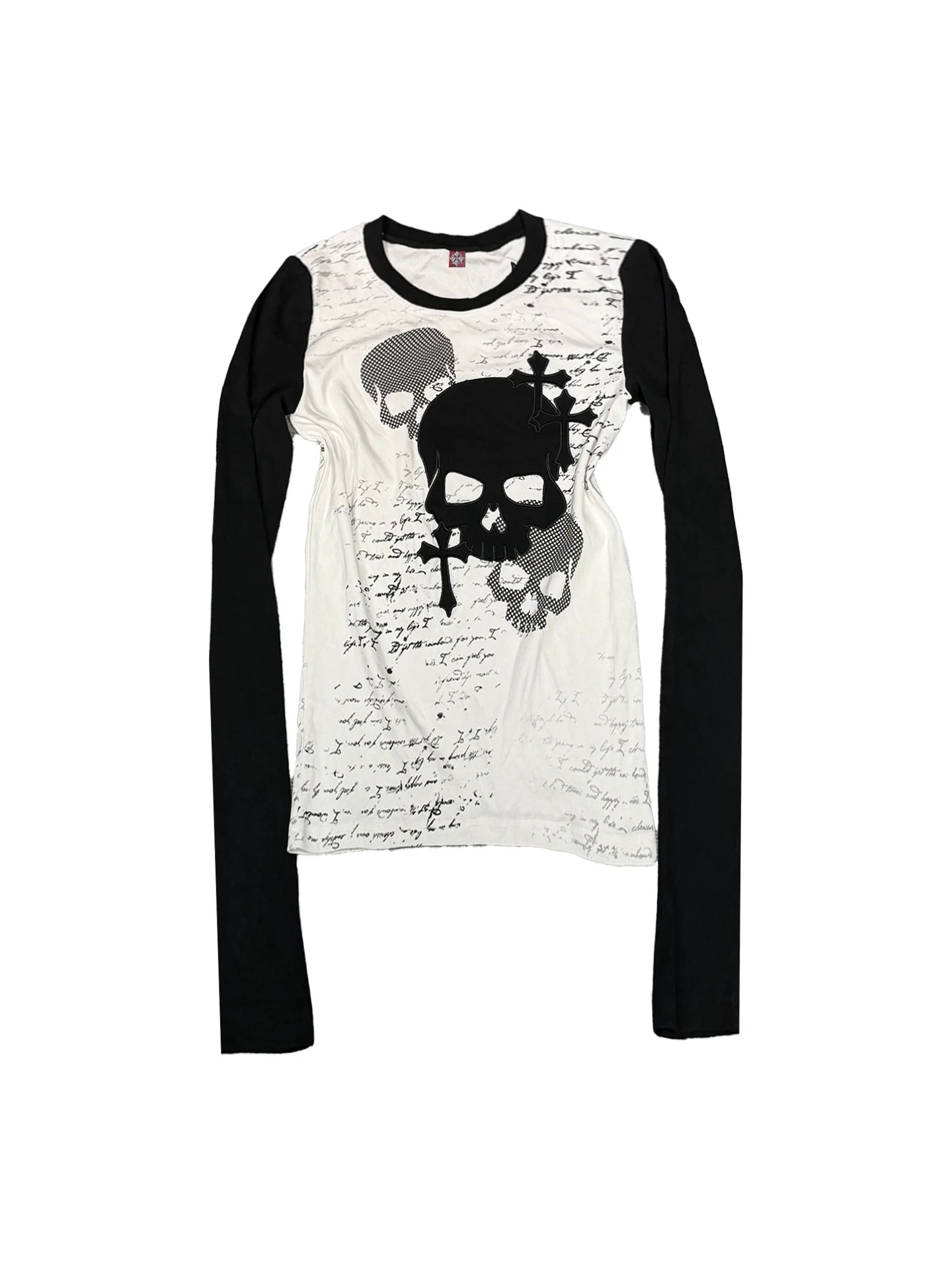 DETWONLINE™"Skull"Long‑Sleeve Tee