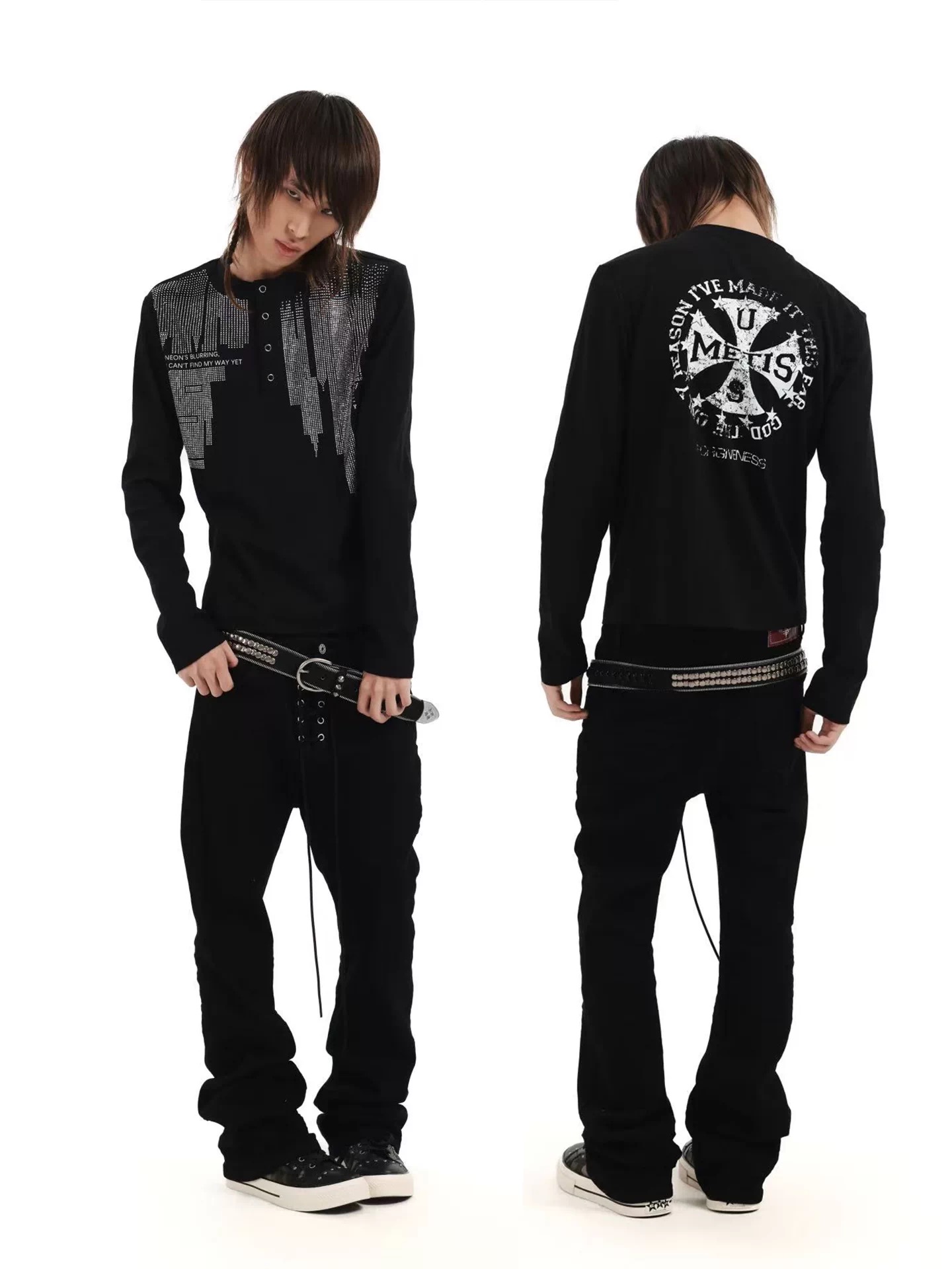 DETWONLINE™"Anti‑War"Long‑Sleeve Tee