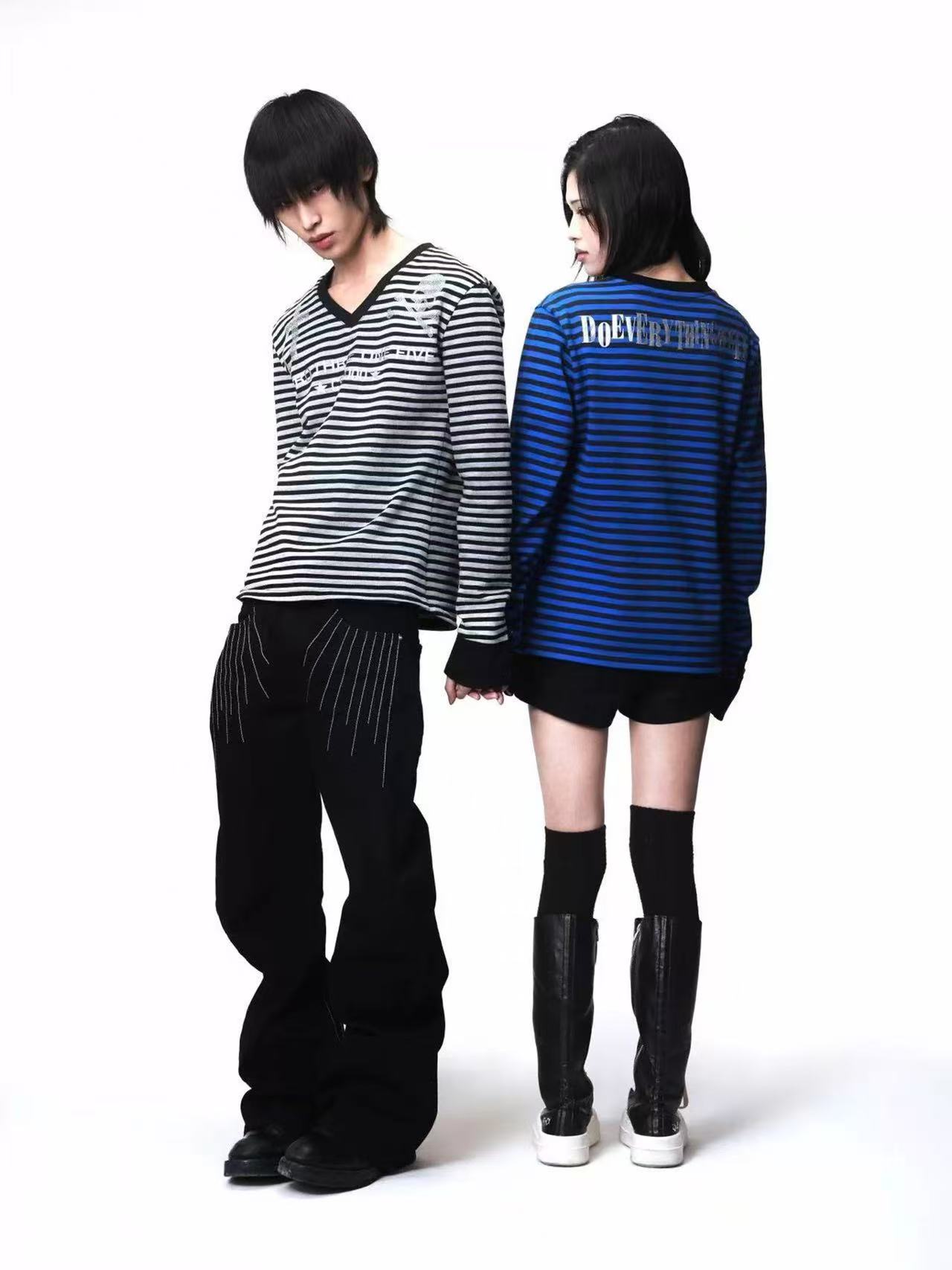 DETWONLINE™Striped long-sleeve