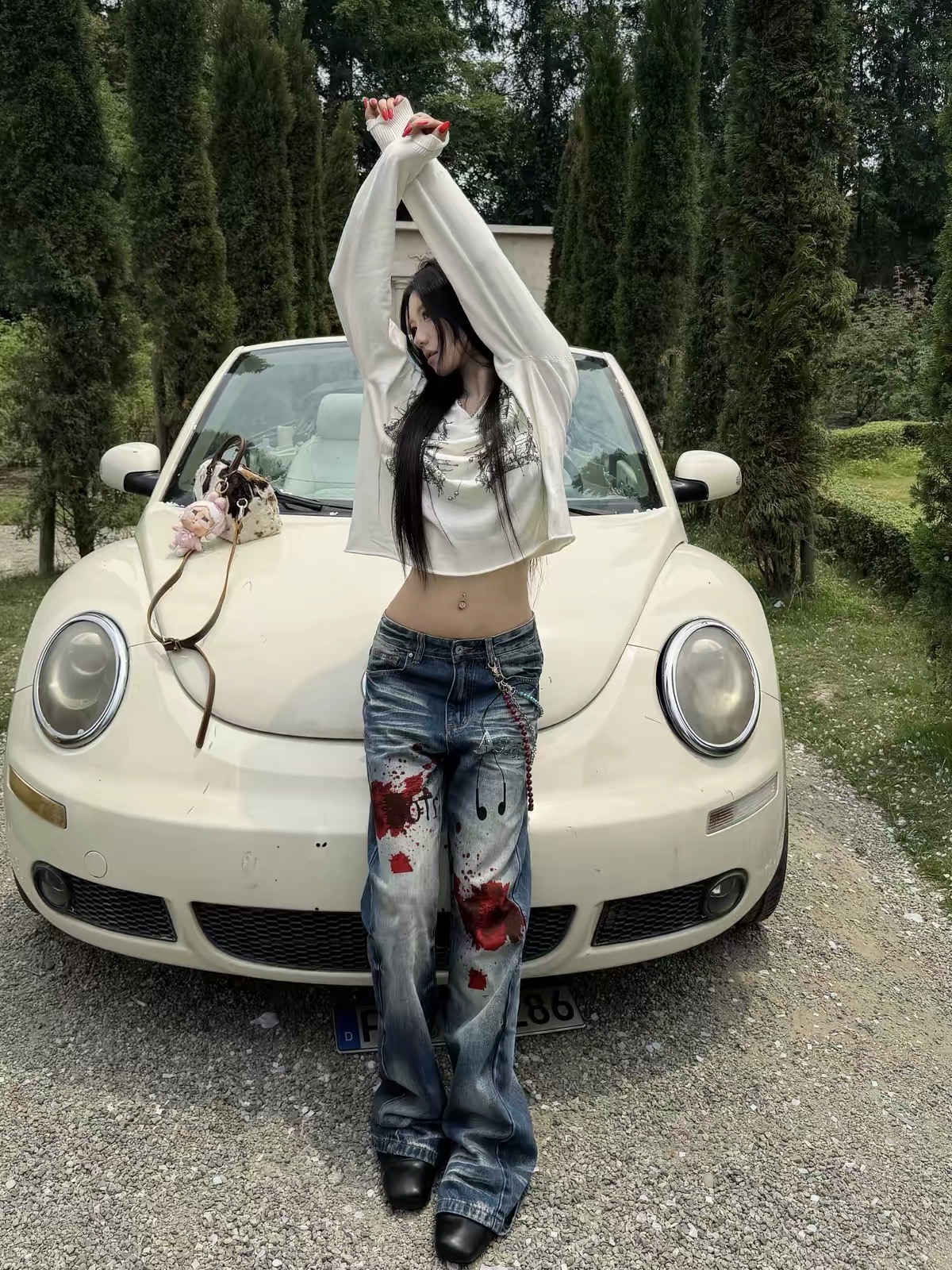 DETWONLINE™ "Bloodstain" Unisex Jeans