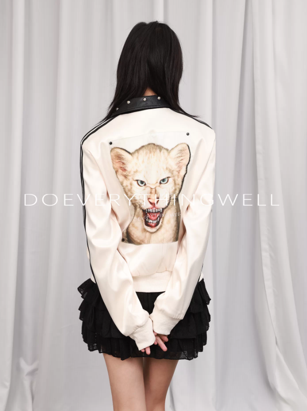 DETWONLINE™Satin Zip Jacket