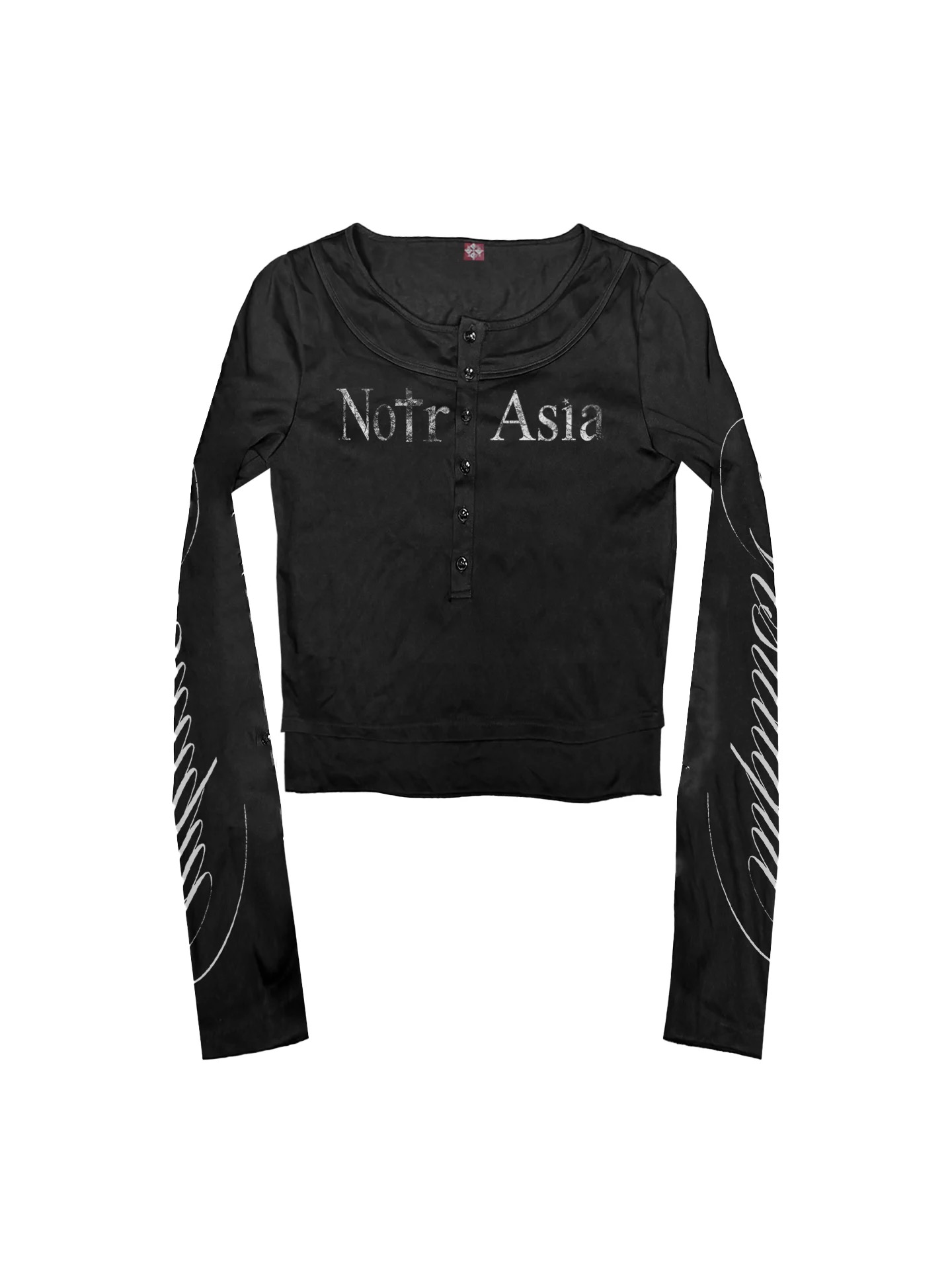 DETWONLINE™"Skull"Long‑Sleeve Tee