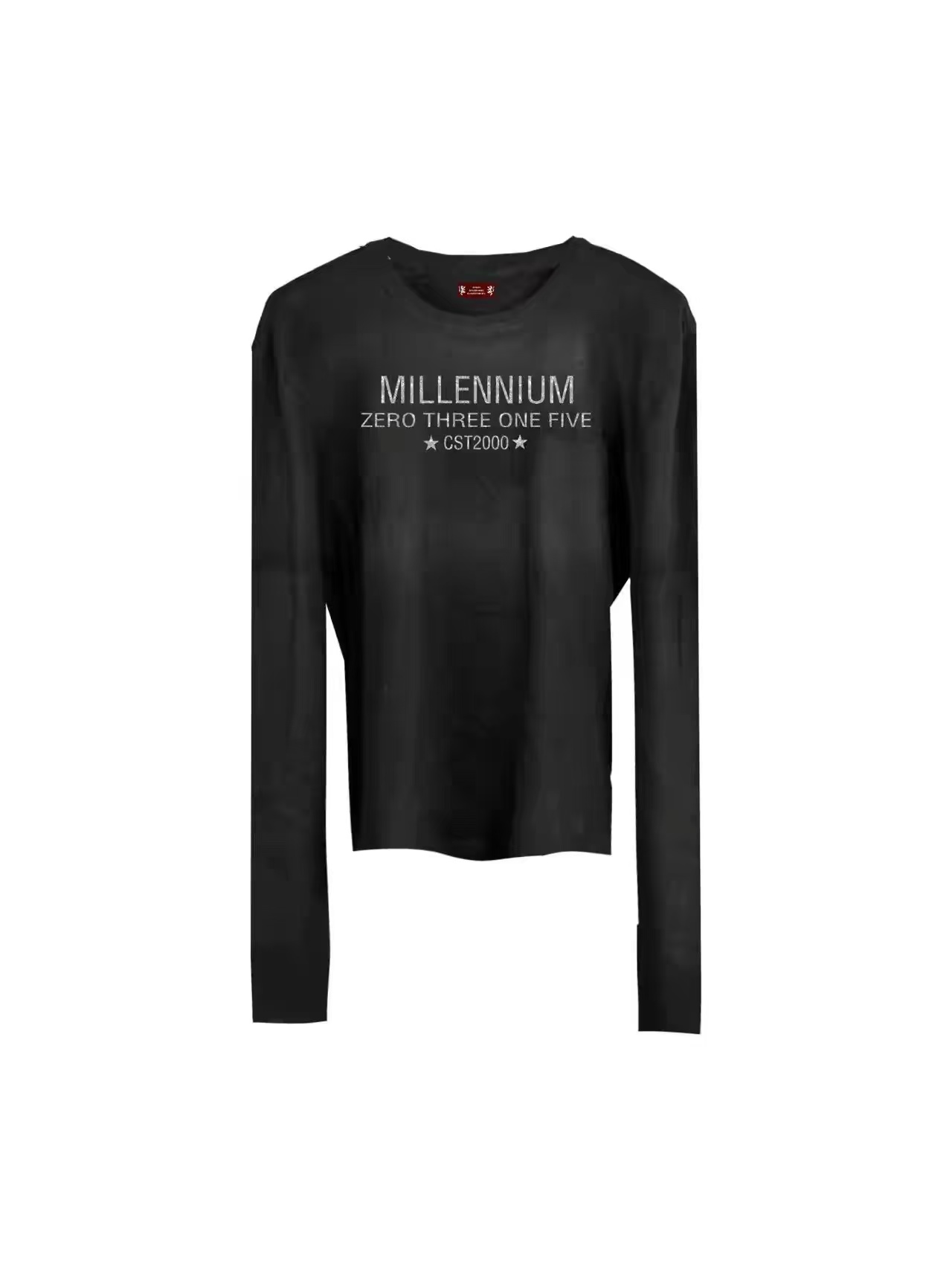 DETWONLINE™Dark sweater with long sleeves