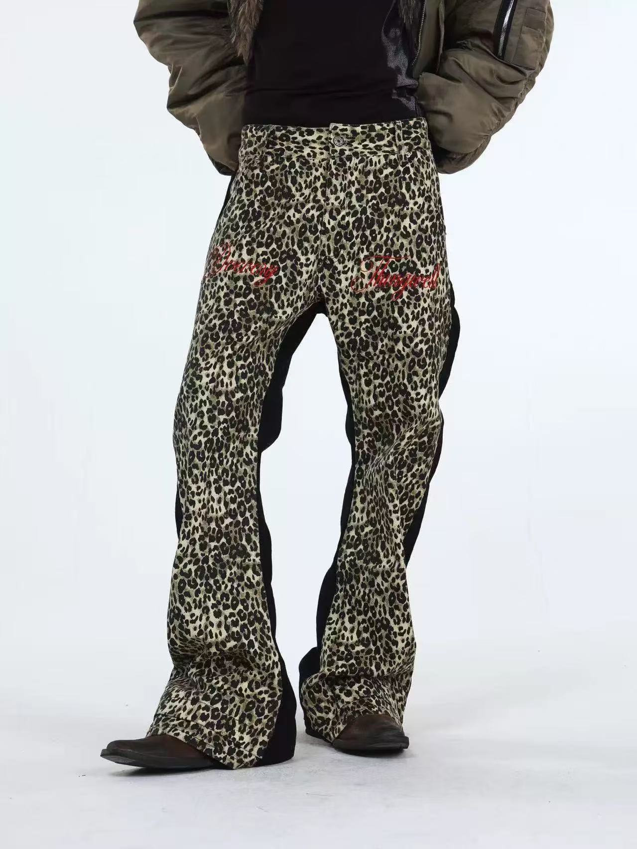 DETWONLINE™Leopard print jeans