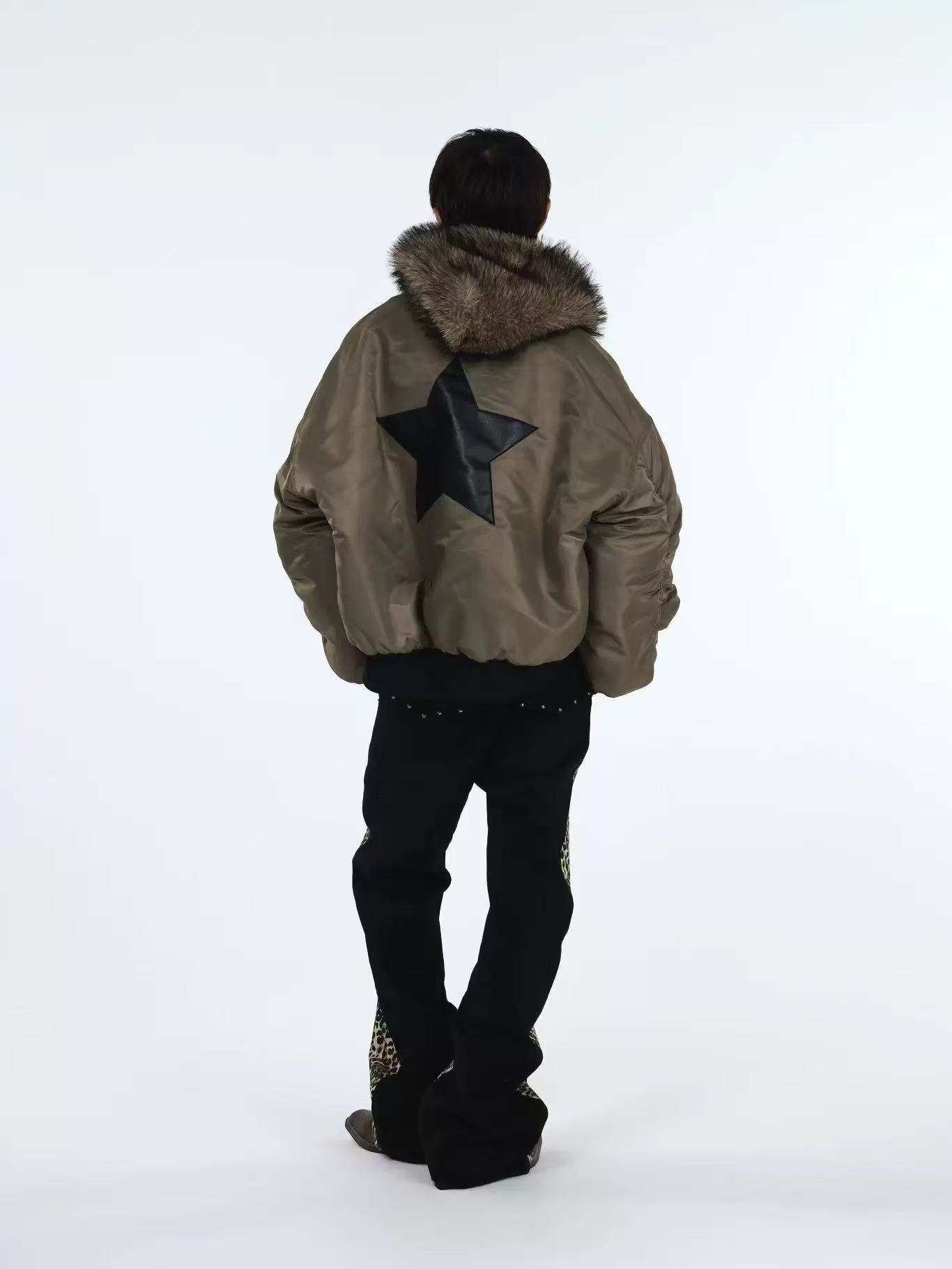 DETWONLINE™Leopard print jeans