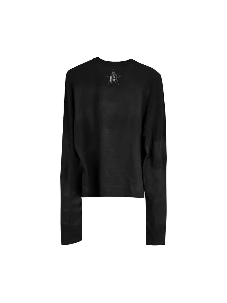DETWONLINE™Dark sweater with long sleeves