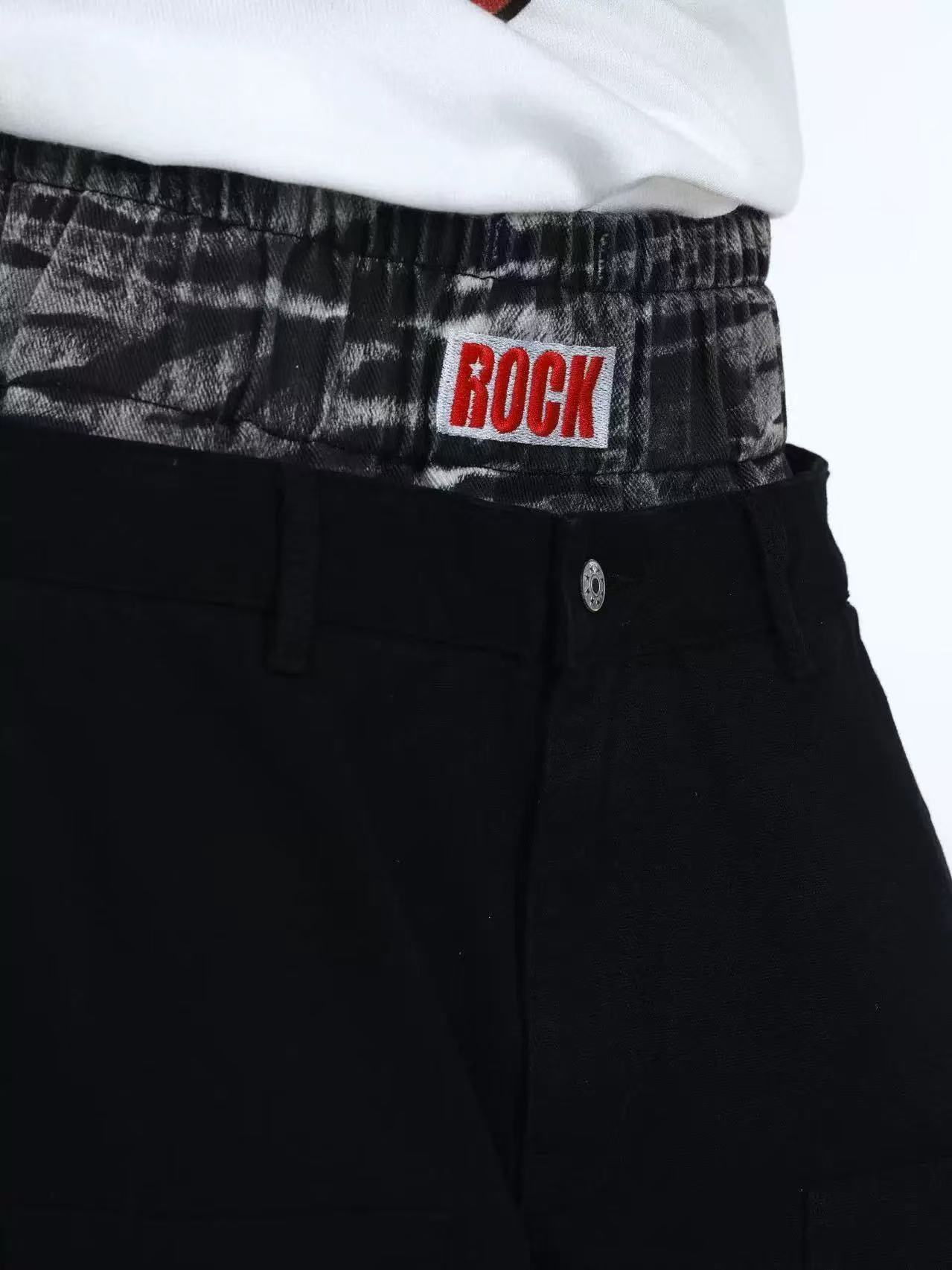 DETWONLINE™Tiger-striped jeans