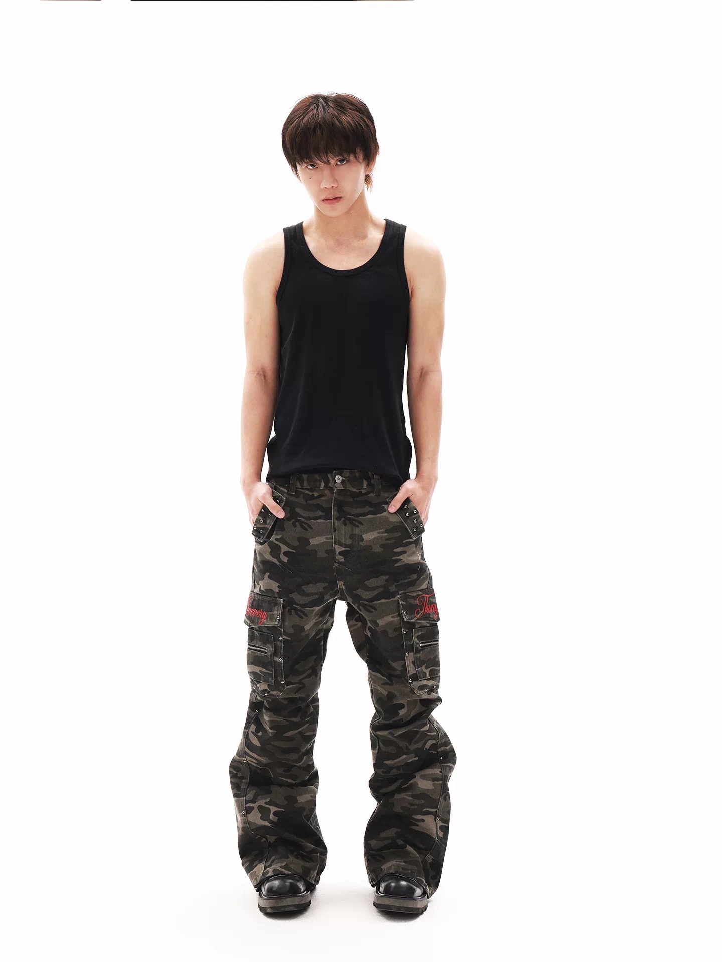 DETWONLINE™"Wasteland" 14‑oz Street‑Utility Jeans