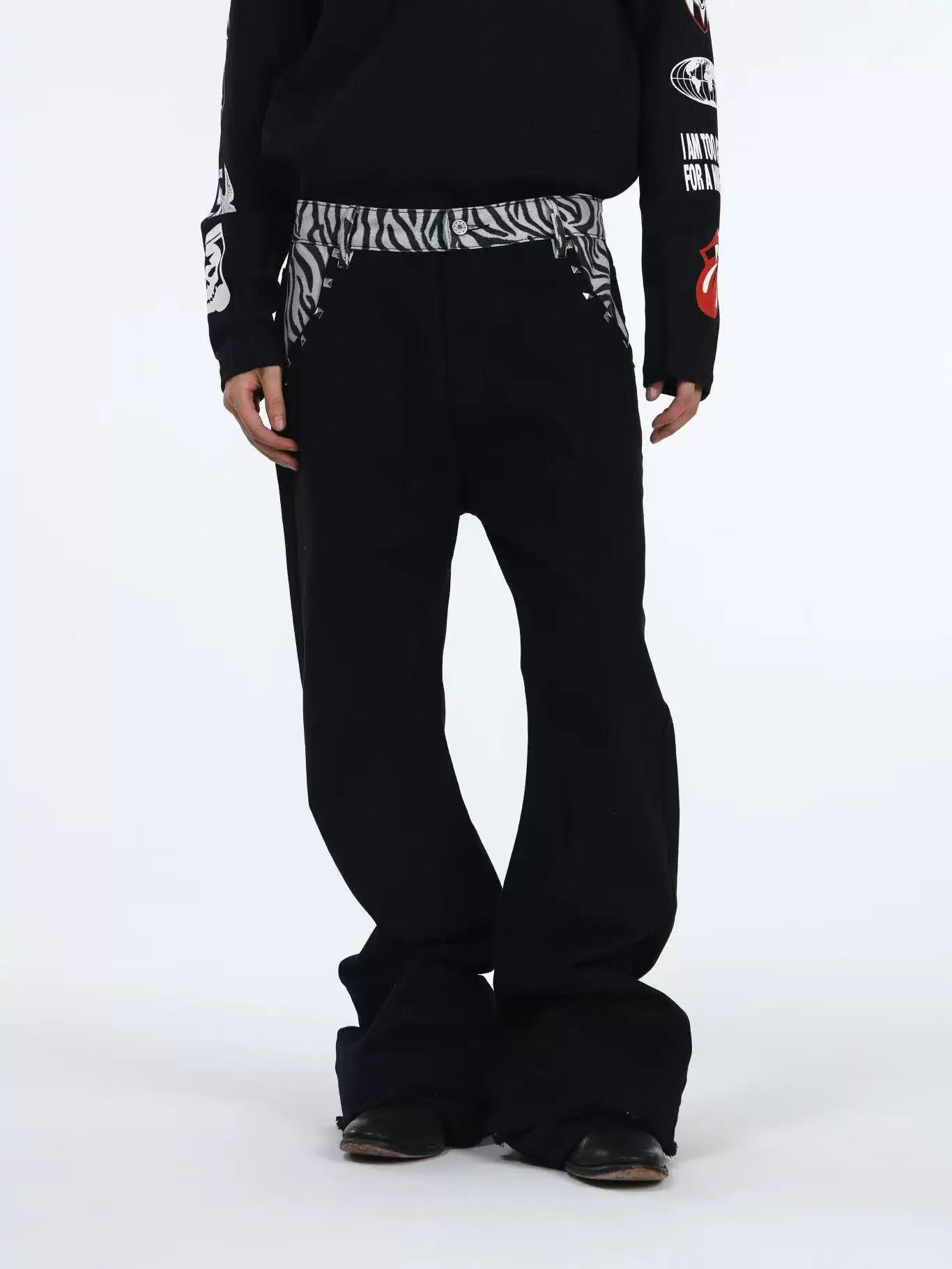 DETWONLINE™Zebra print jeans