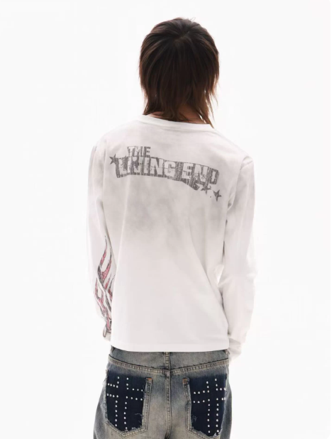 DETWONLINE™"SWAG"Long‑Sleeve Tee