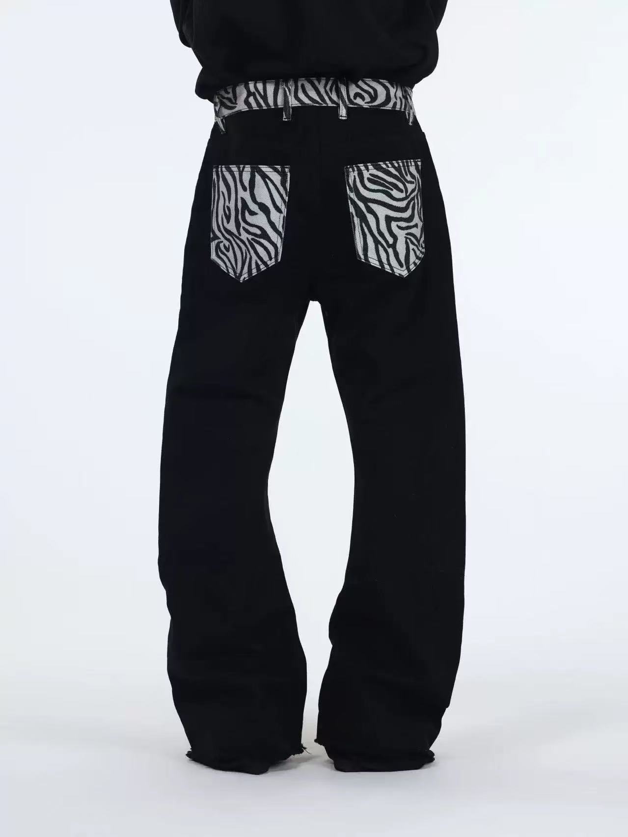 DETWONLINE™Zebra print jeans