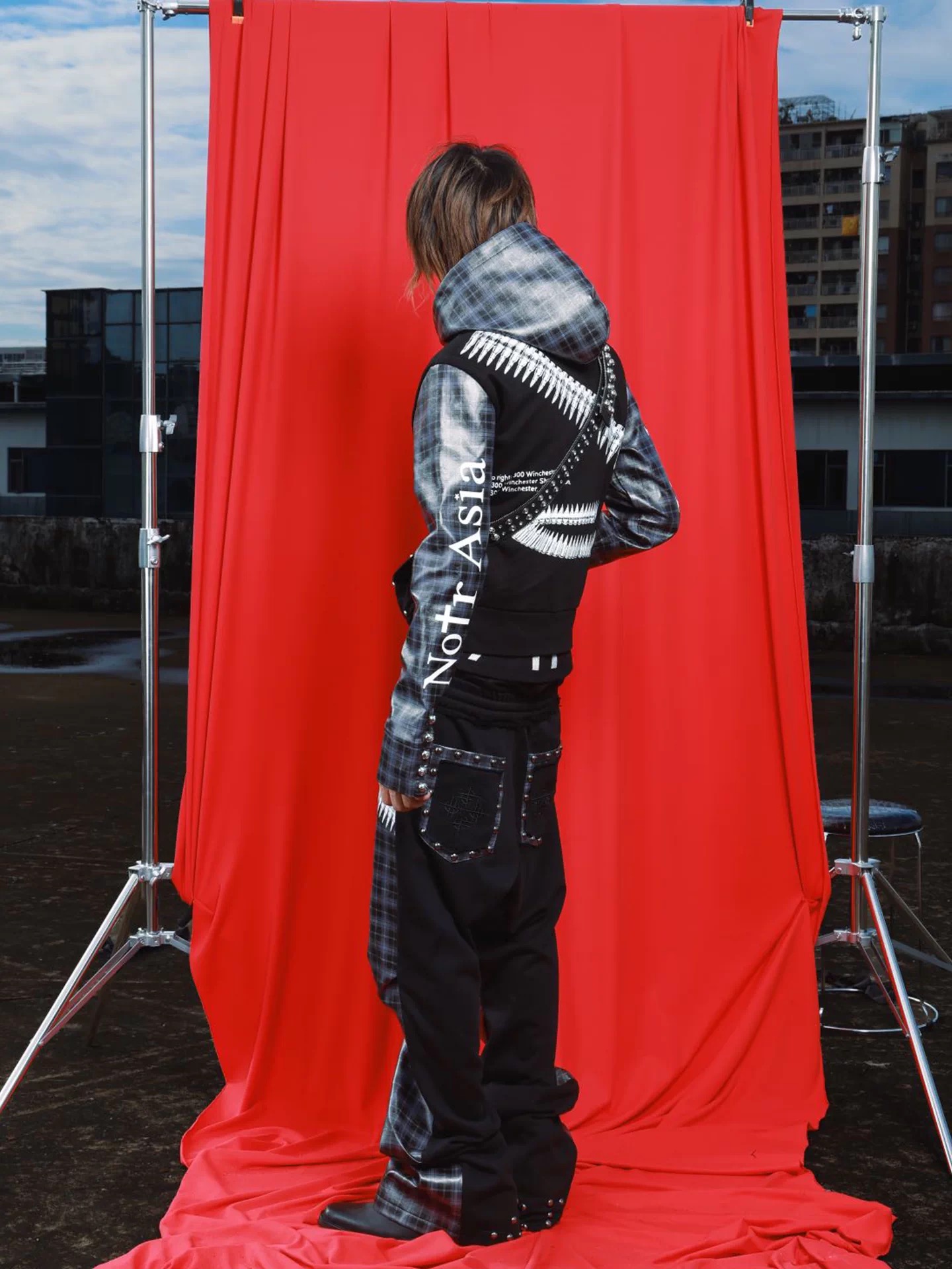 DETWONLINE™"PUNK"Zip Hooded Jacket
