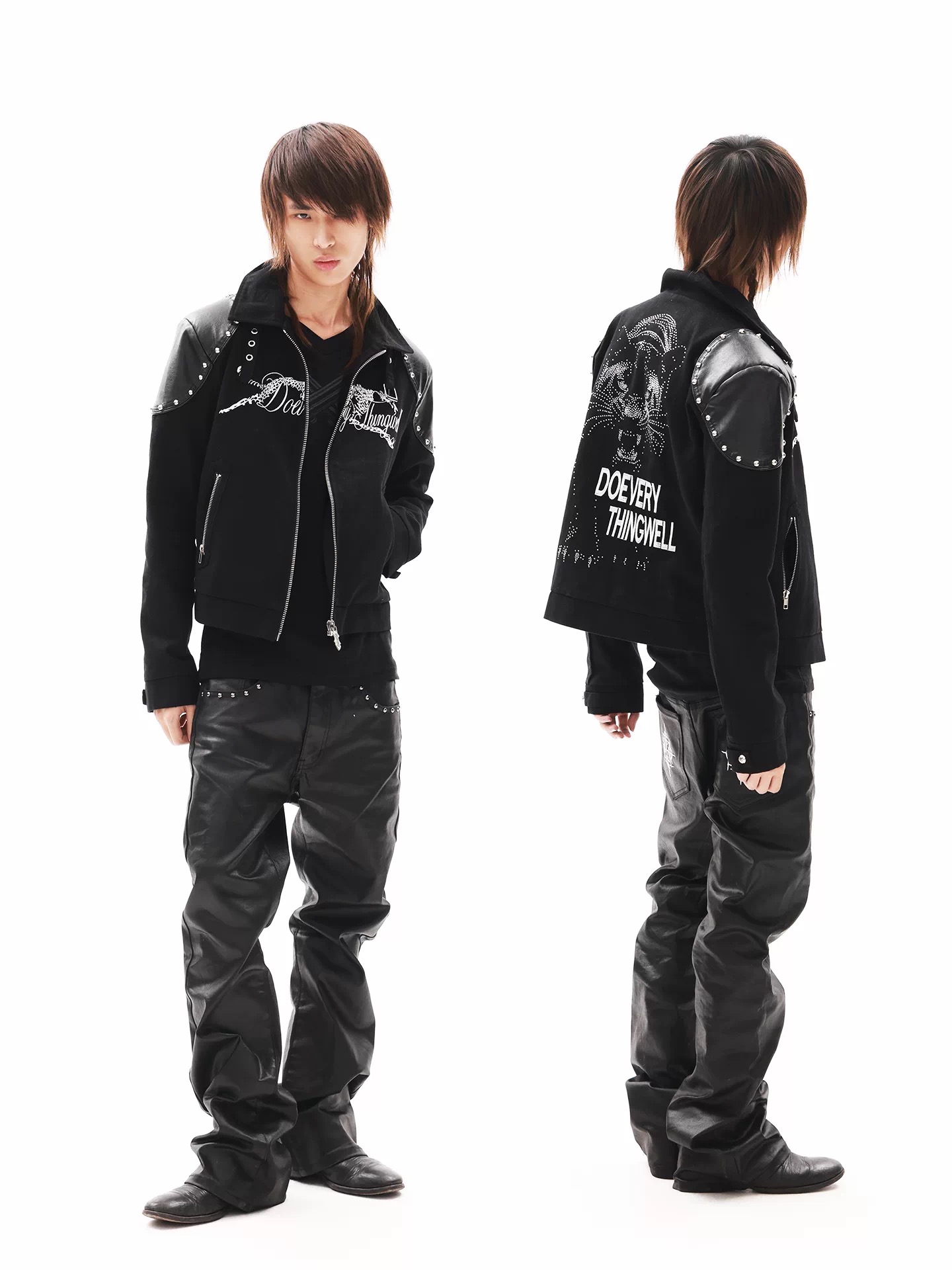 DETWONLINE™"Black Panther"Zip‑Up Jacket