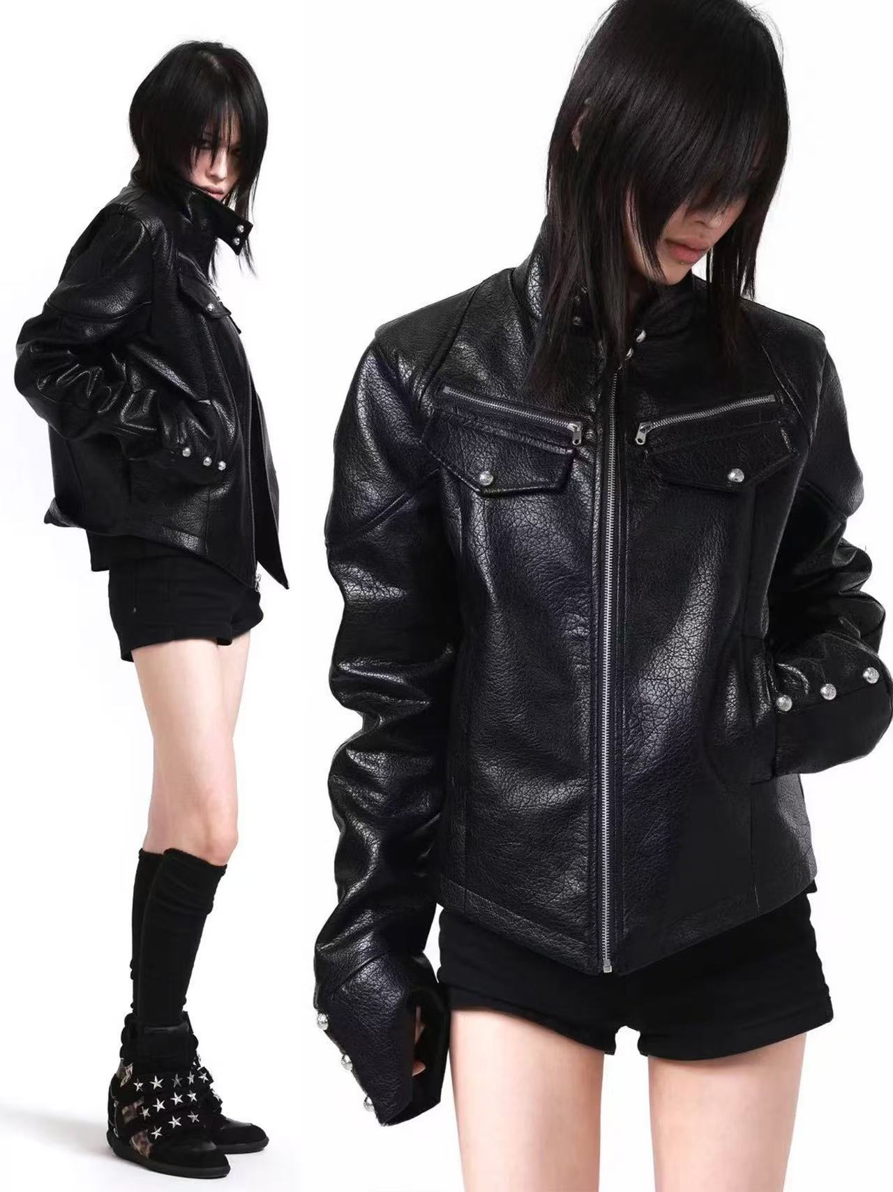 DETWONLINE™Litchi Pattern Jacket