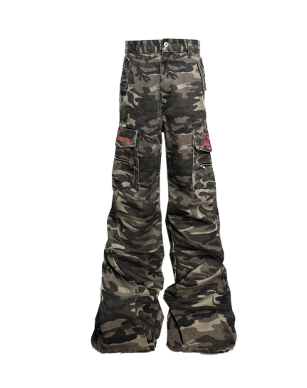 DETWONLINE™"Wasteland" 14‑oz Street‑Utility Jeans