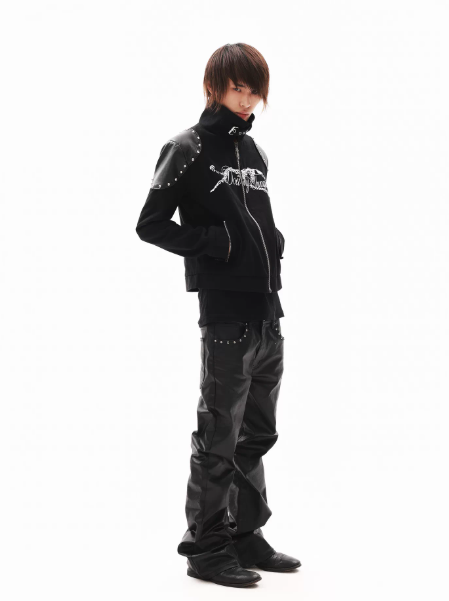 DETWONLINE™"Black Panther"Zip‑Up Jacket
