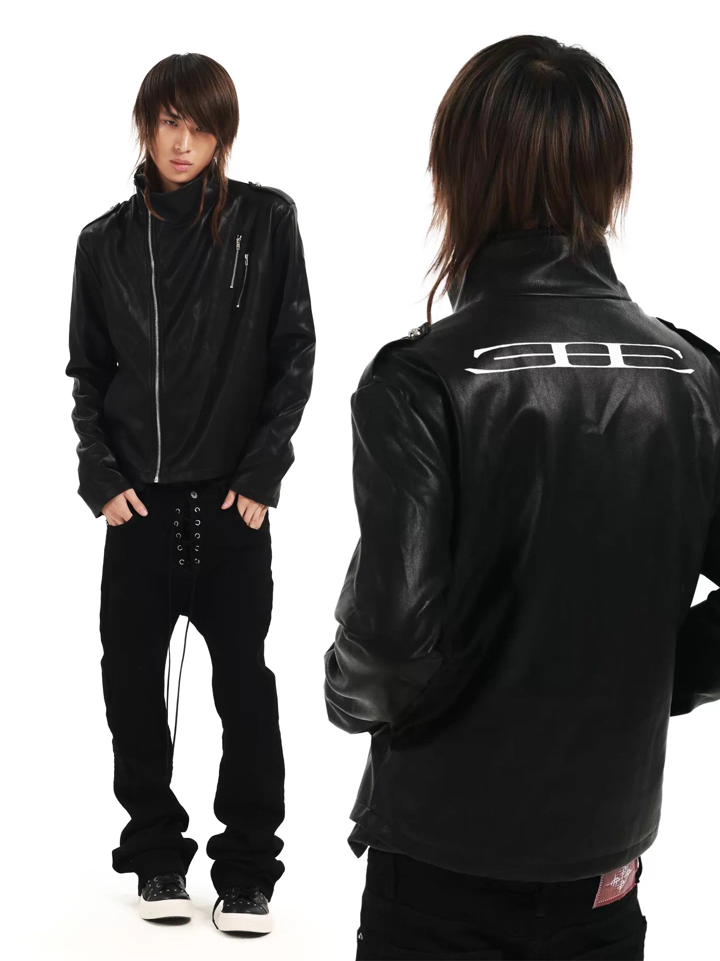 DETWONLINE™"Alt Symbol"Cropped Jacket