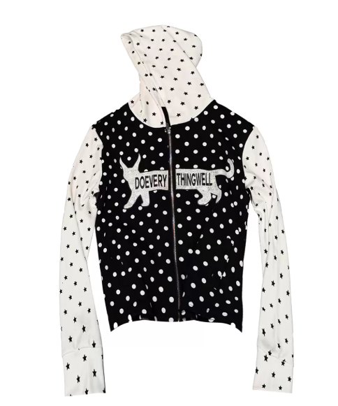 DETWONLINE™"Sausage‑Cat"Long‑Sleeve Hooded Jacket