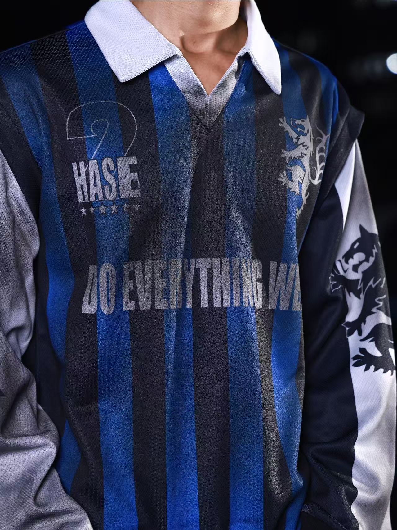 DETWONLINE™blue jersey