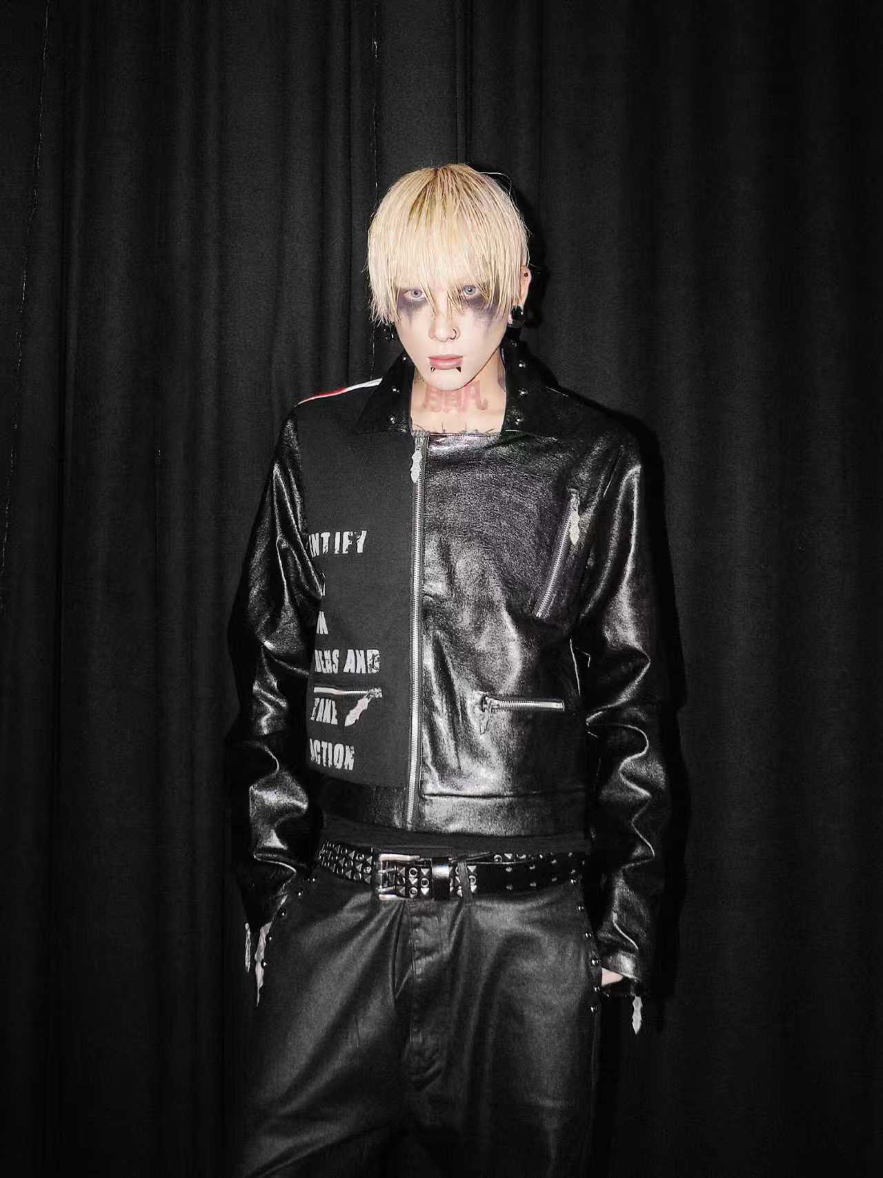 DETWONLINE™ Rivet Leather Jacket