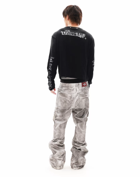 DETWONLINE™"PUNK"Long‑Sleeve Sweatshirt